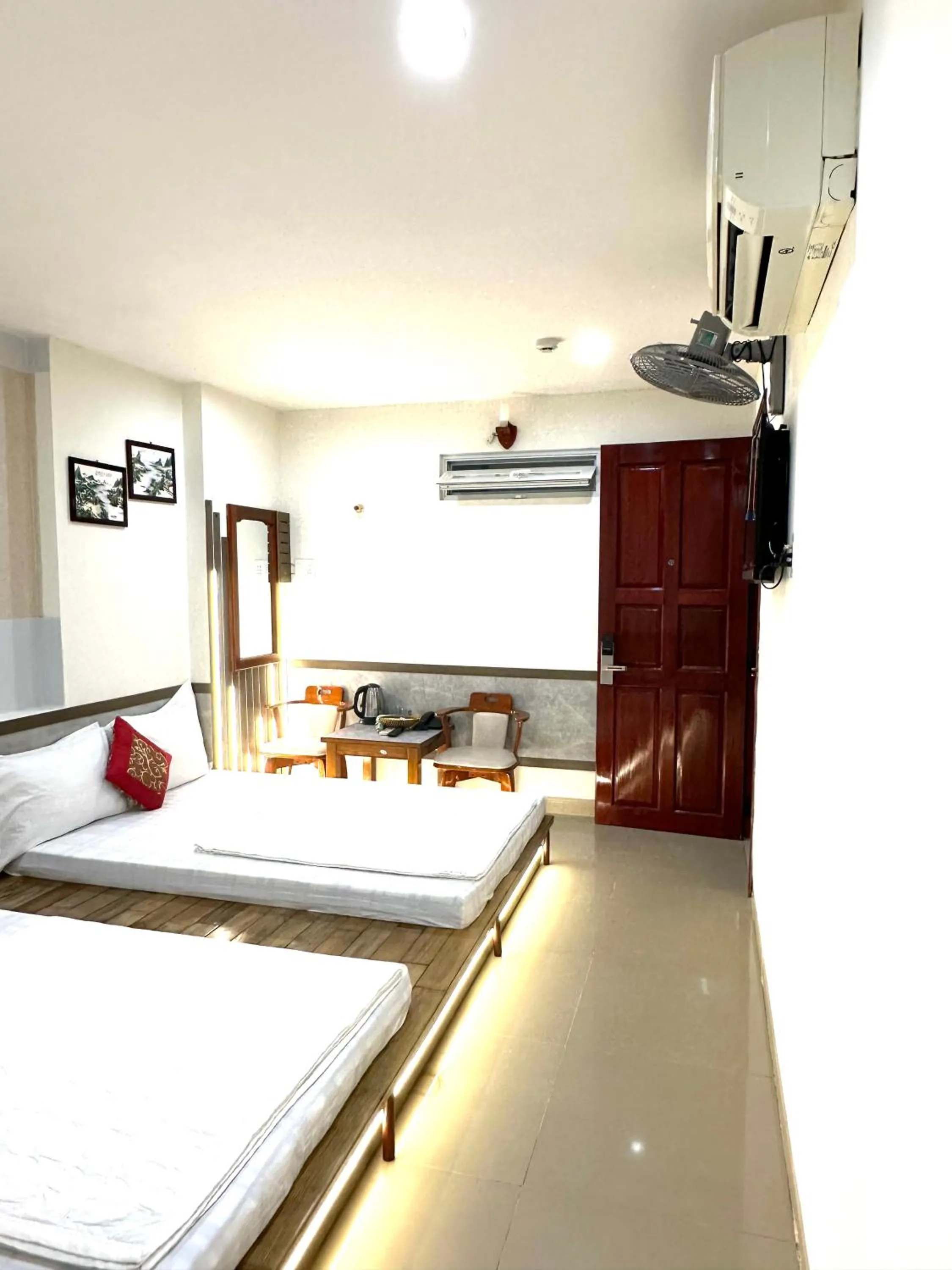 Bed in Nguyen Ha Hotel