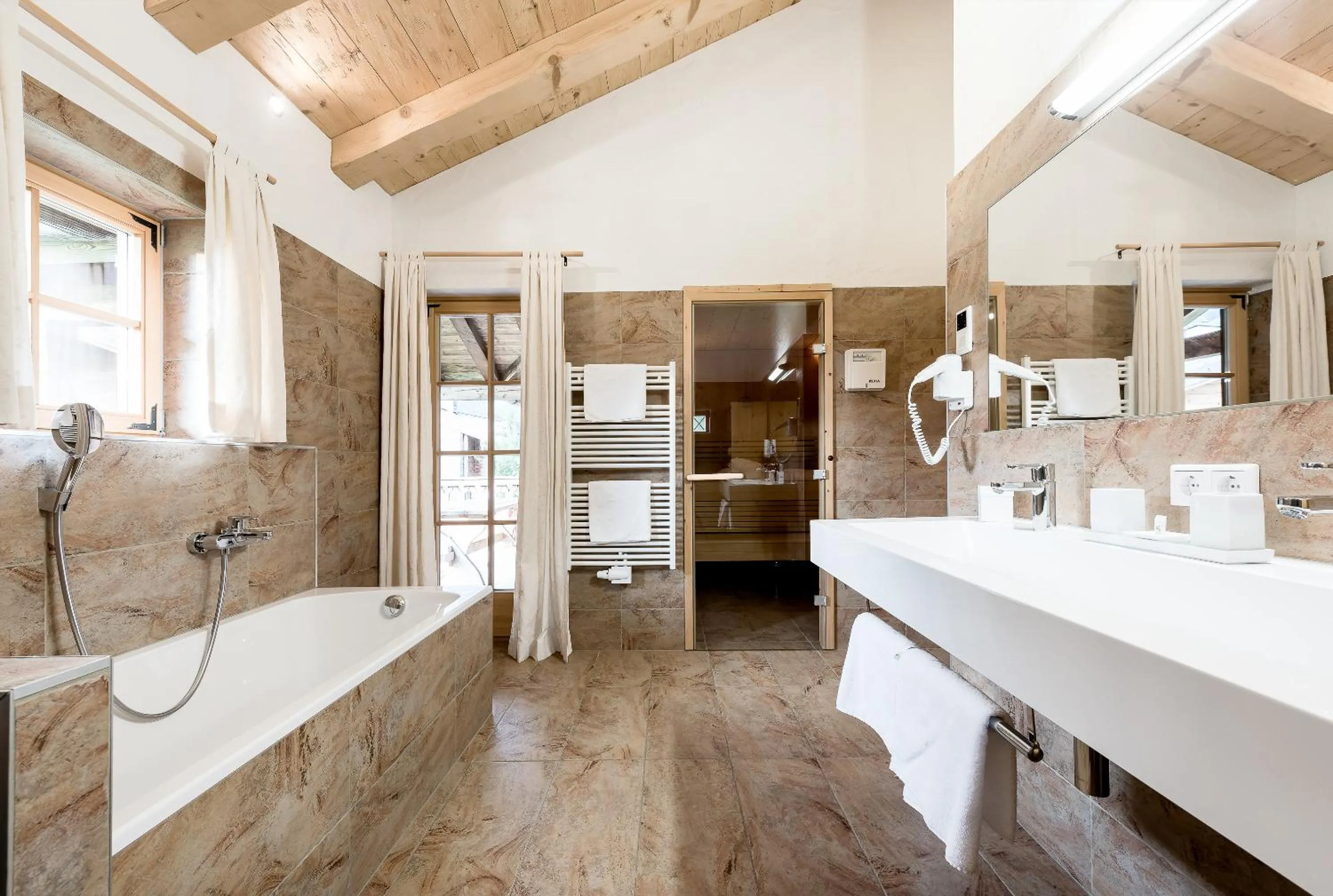 Bathroom in Naturresort PURADIES