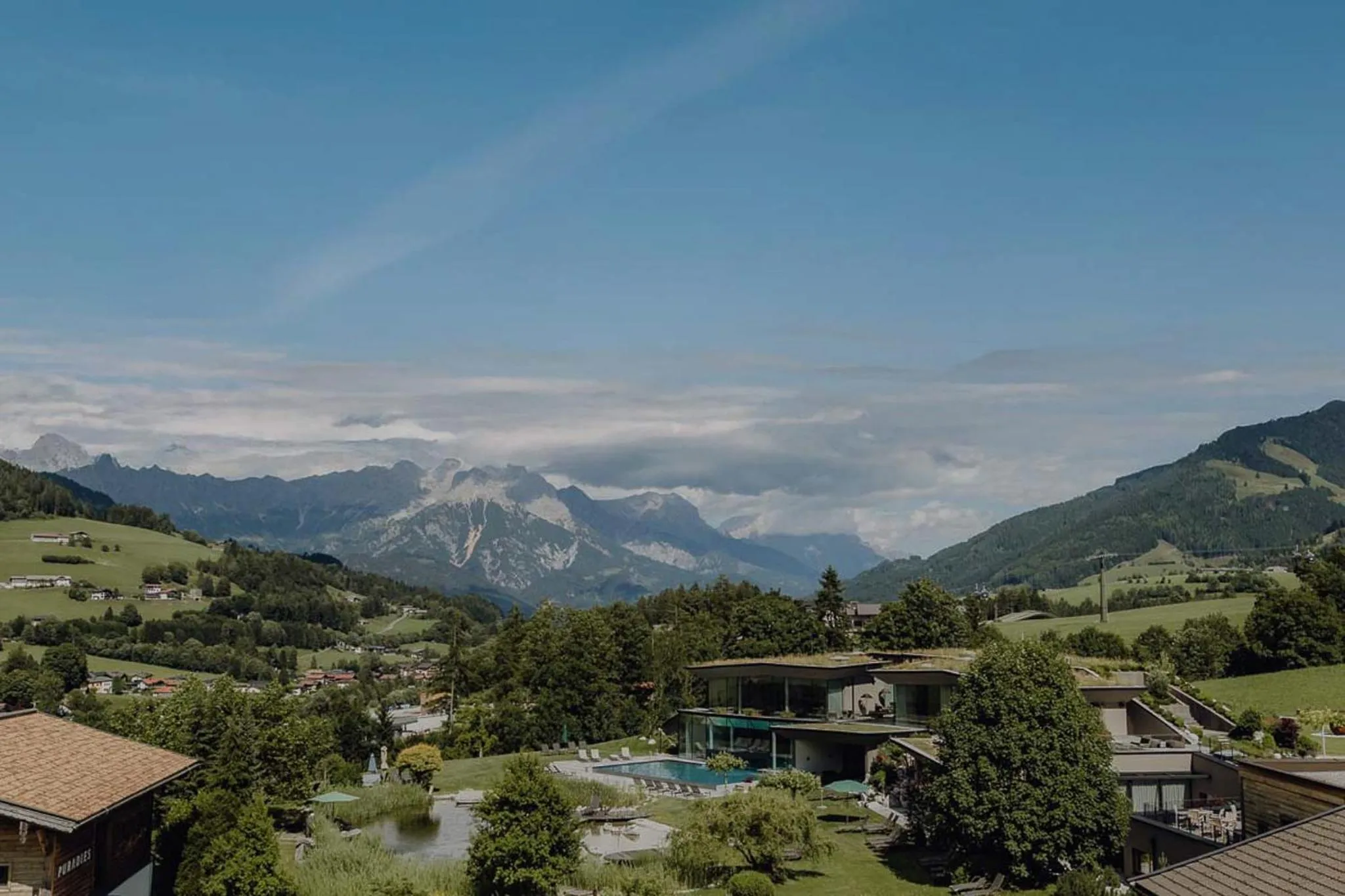 Mountain view in Naturresort PURADIES