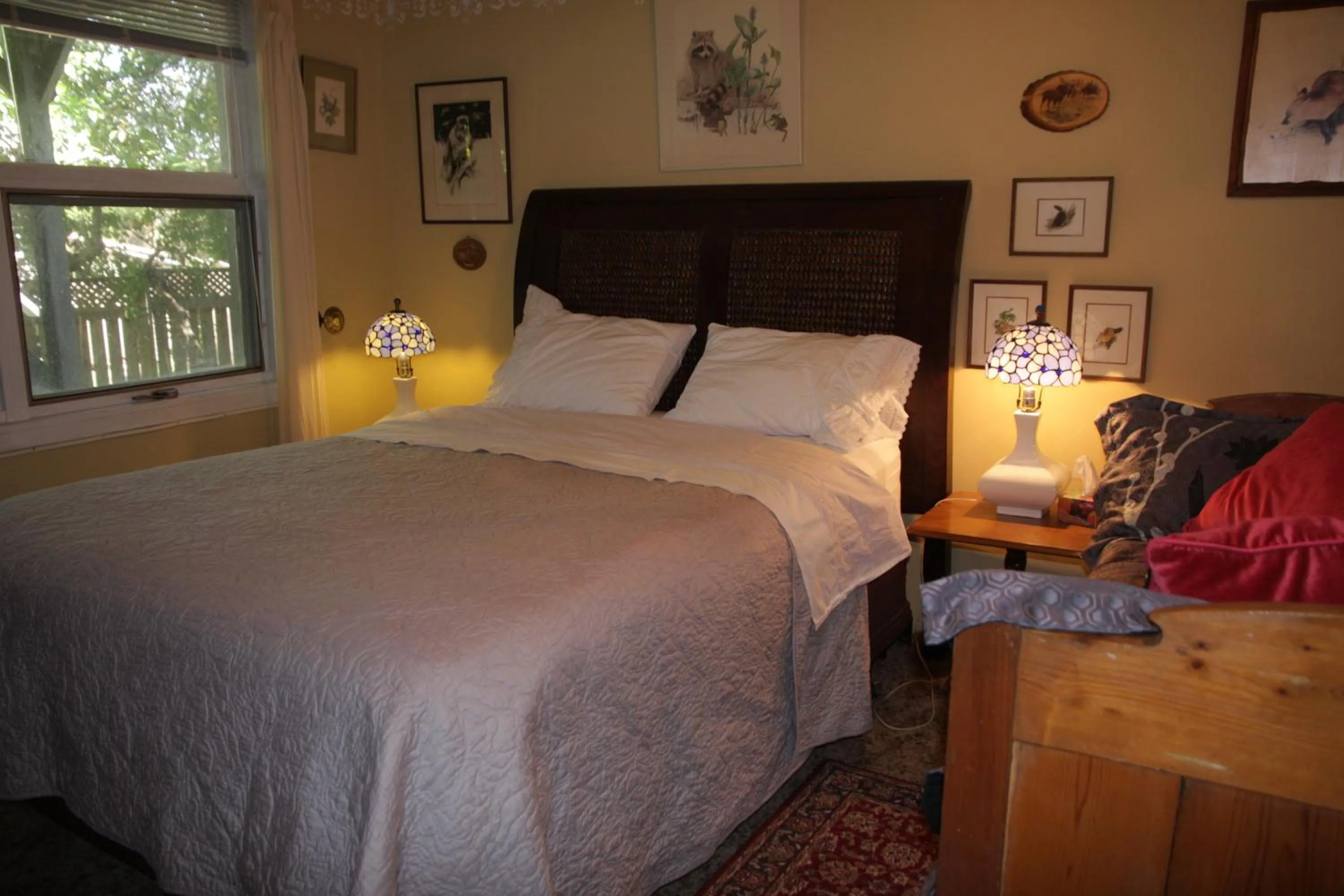 Bedroom, Bed in O'Brien House