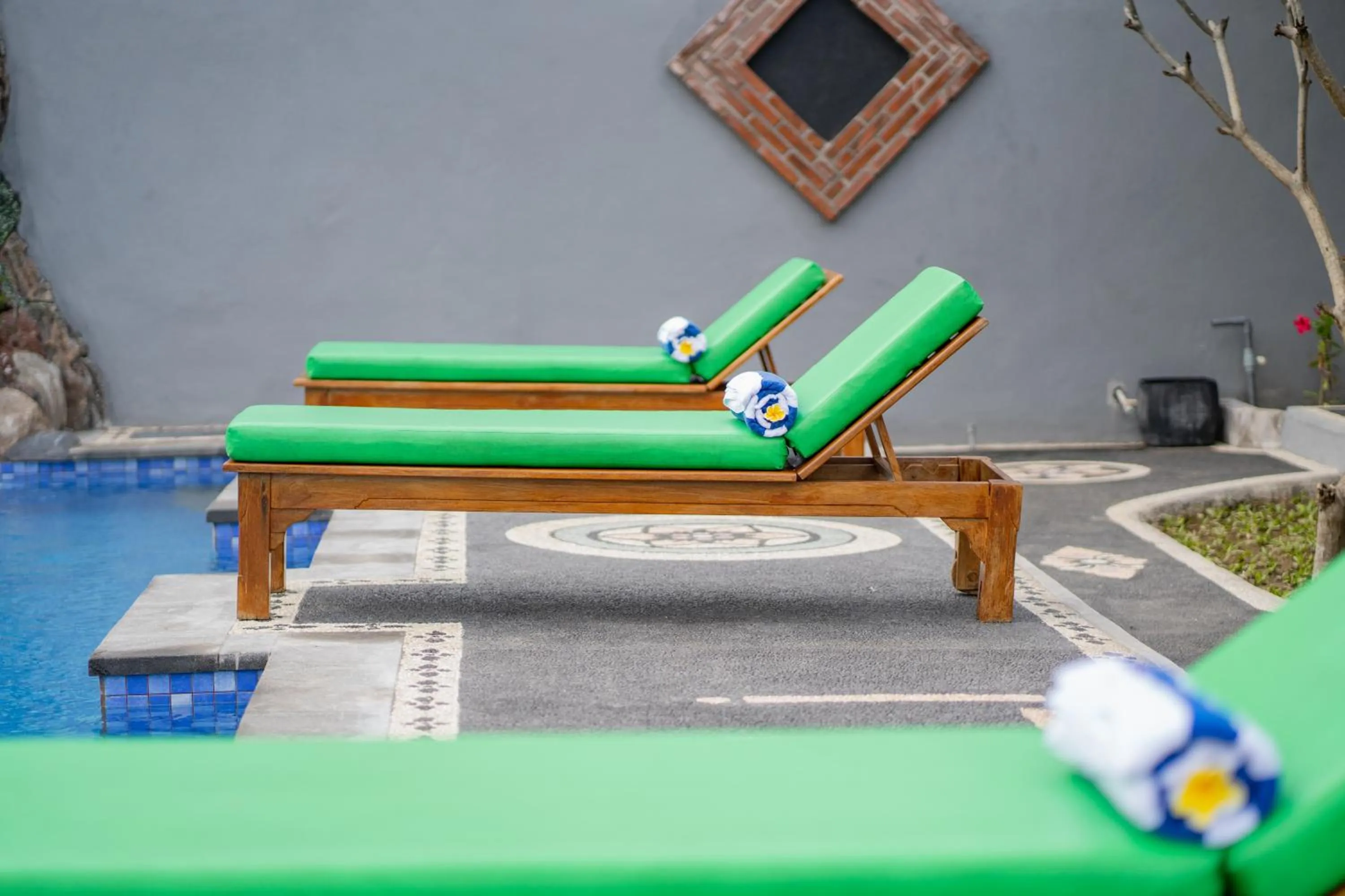 Swimming pool in Rumah Gajah by Kubukubali