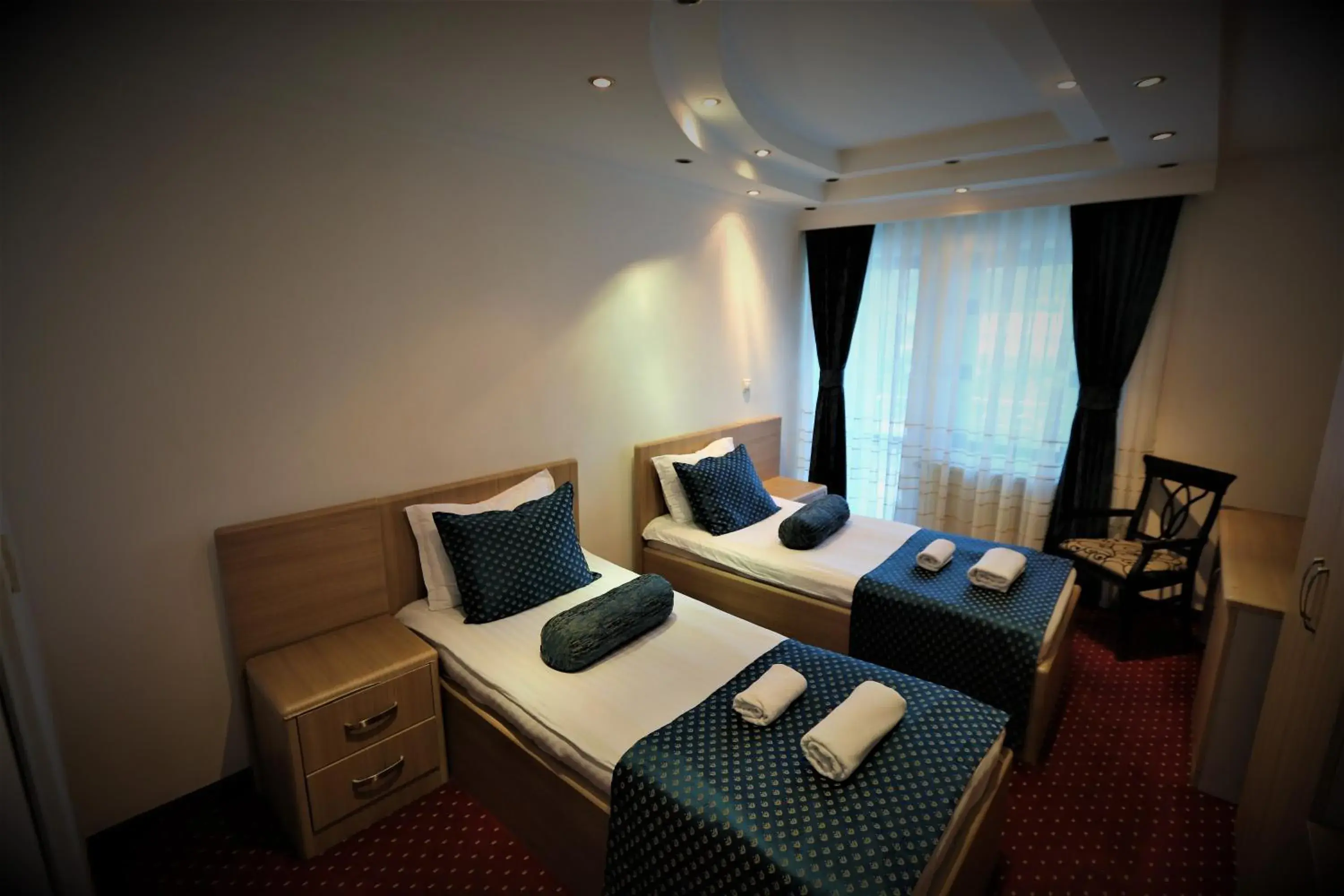 Twin Room with Balcony - single occupancy in Hotel Pejton Twin Room with Balcony - single occupancy in Hotel Pejton