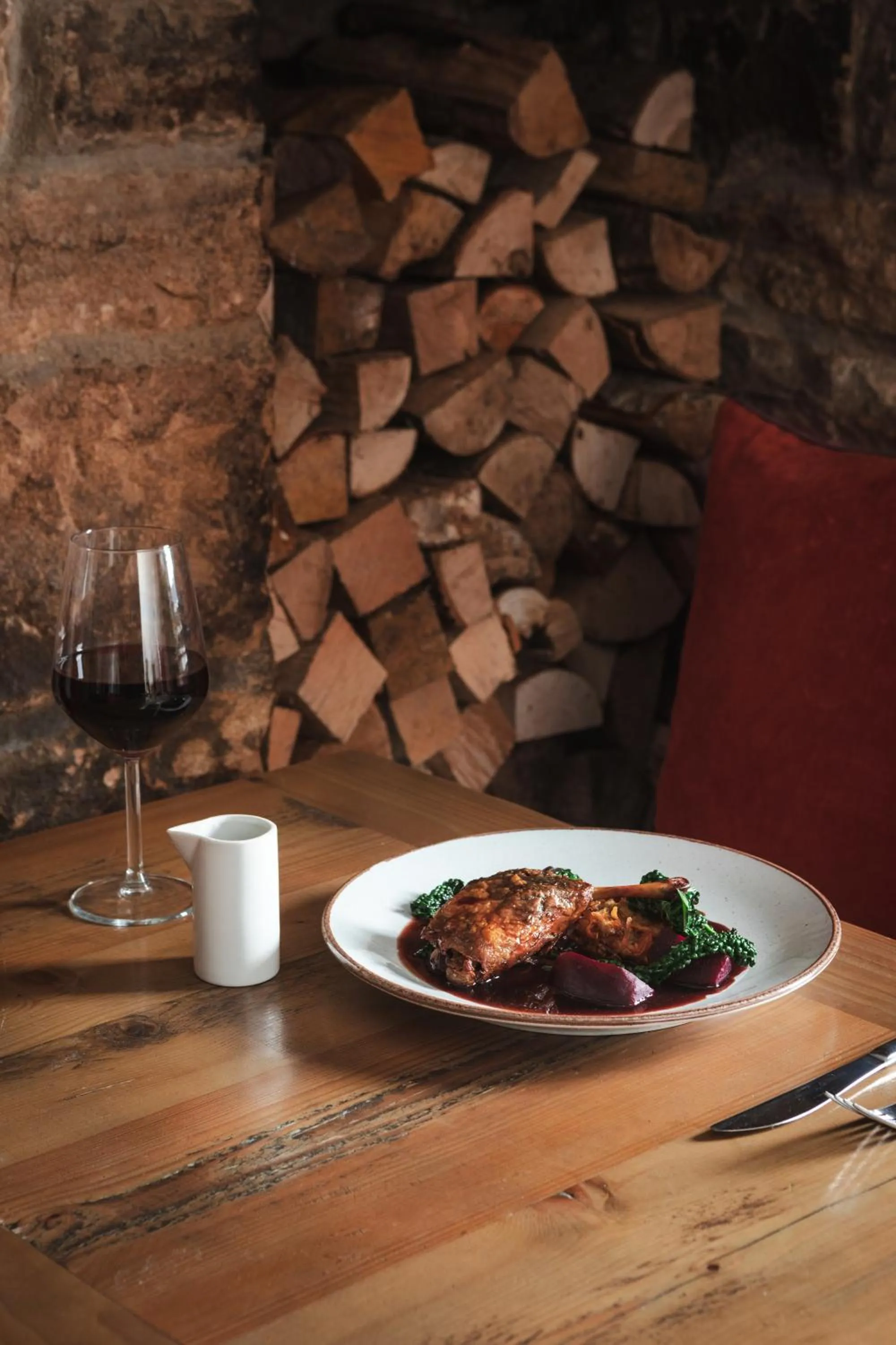 Food and drinks in Devonshire Arms at Beeley - Chatsworth