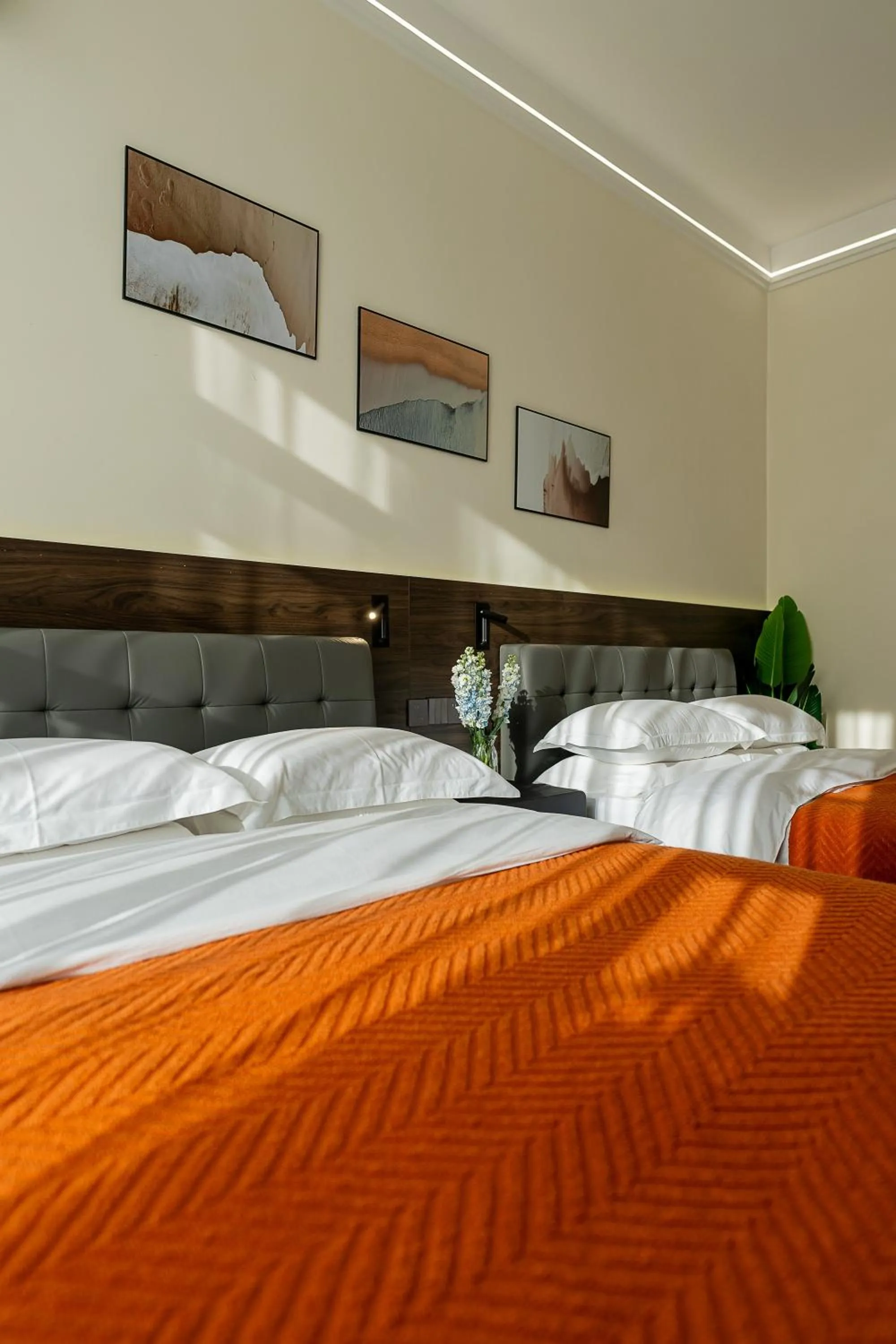 Photo of the whole room, Bed in Wuyi Whispering Maple