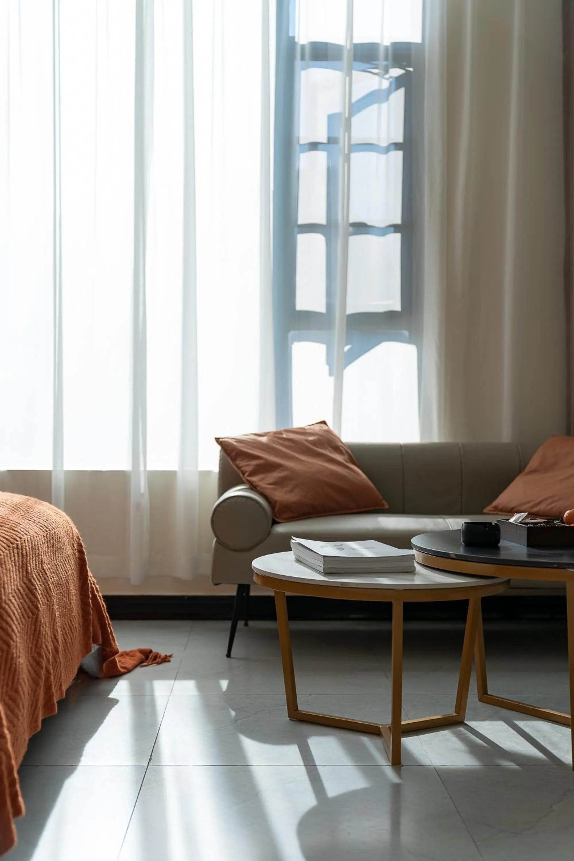 Seating area in Wuyi Whispering Maple