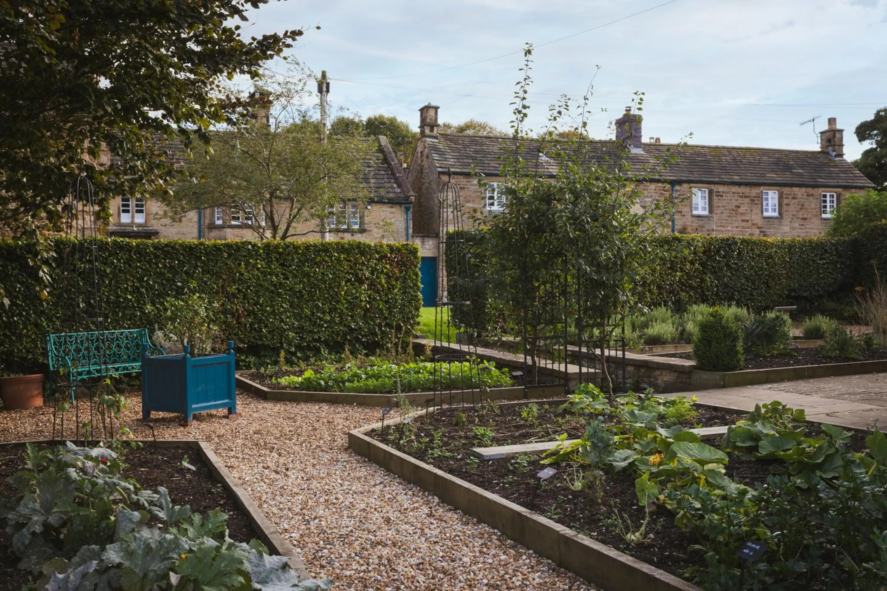 Garden in The Pilsley Inn - Chatsworth