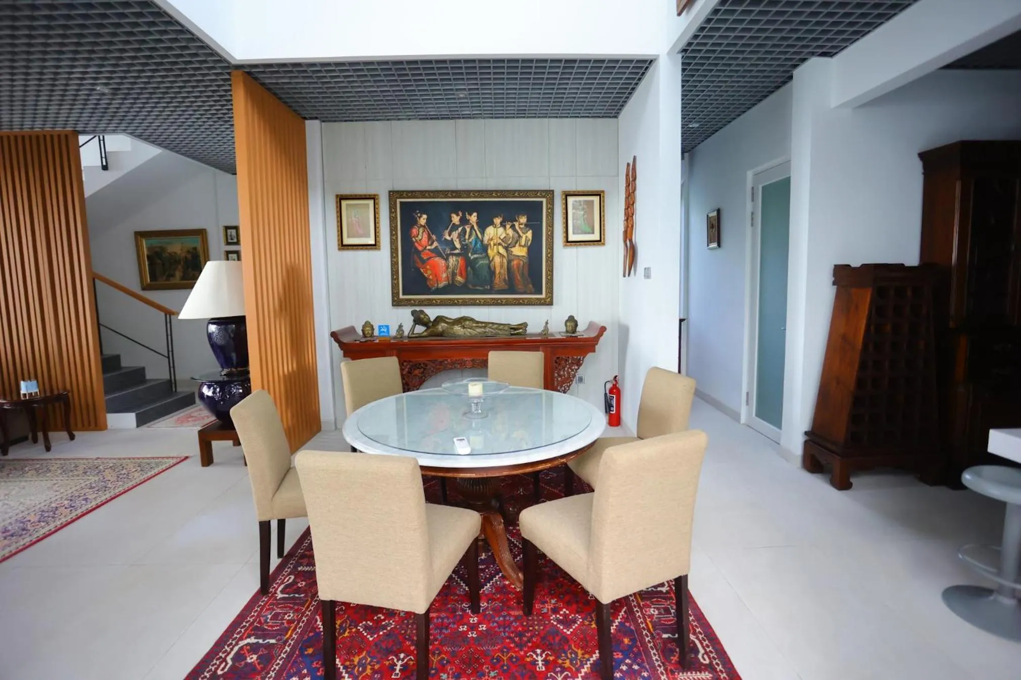 Dining area in Nayara Villa Desa Budo