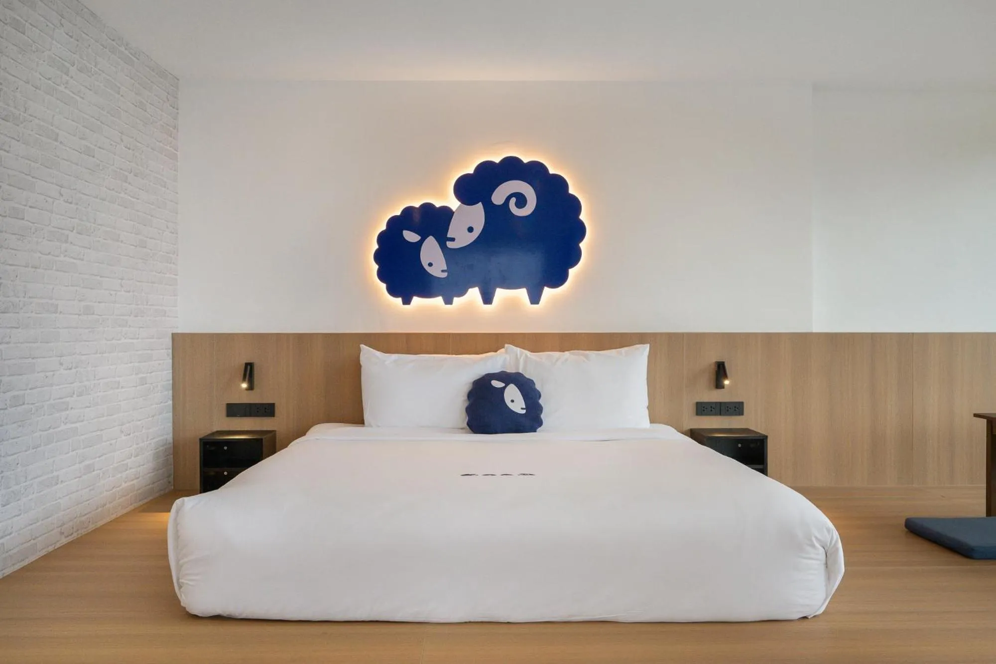 Bed in Kokotel Rayong Beachfront