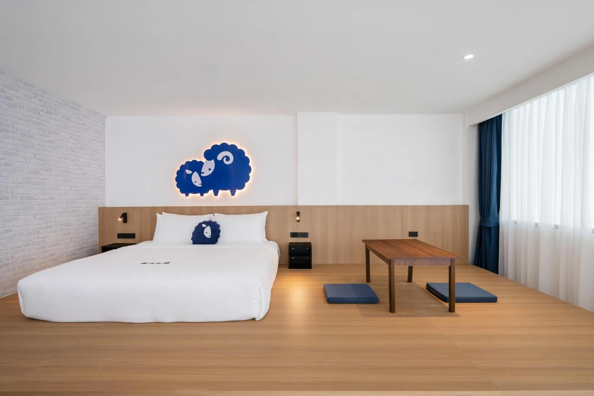 Bed in Kokotel Rayong Beachfront