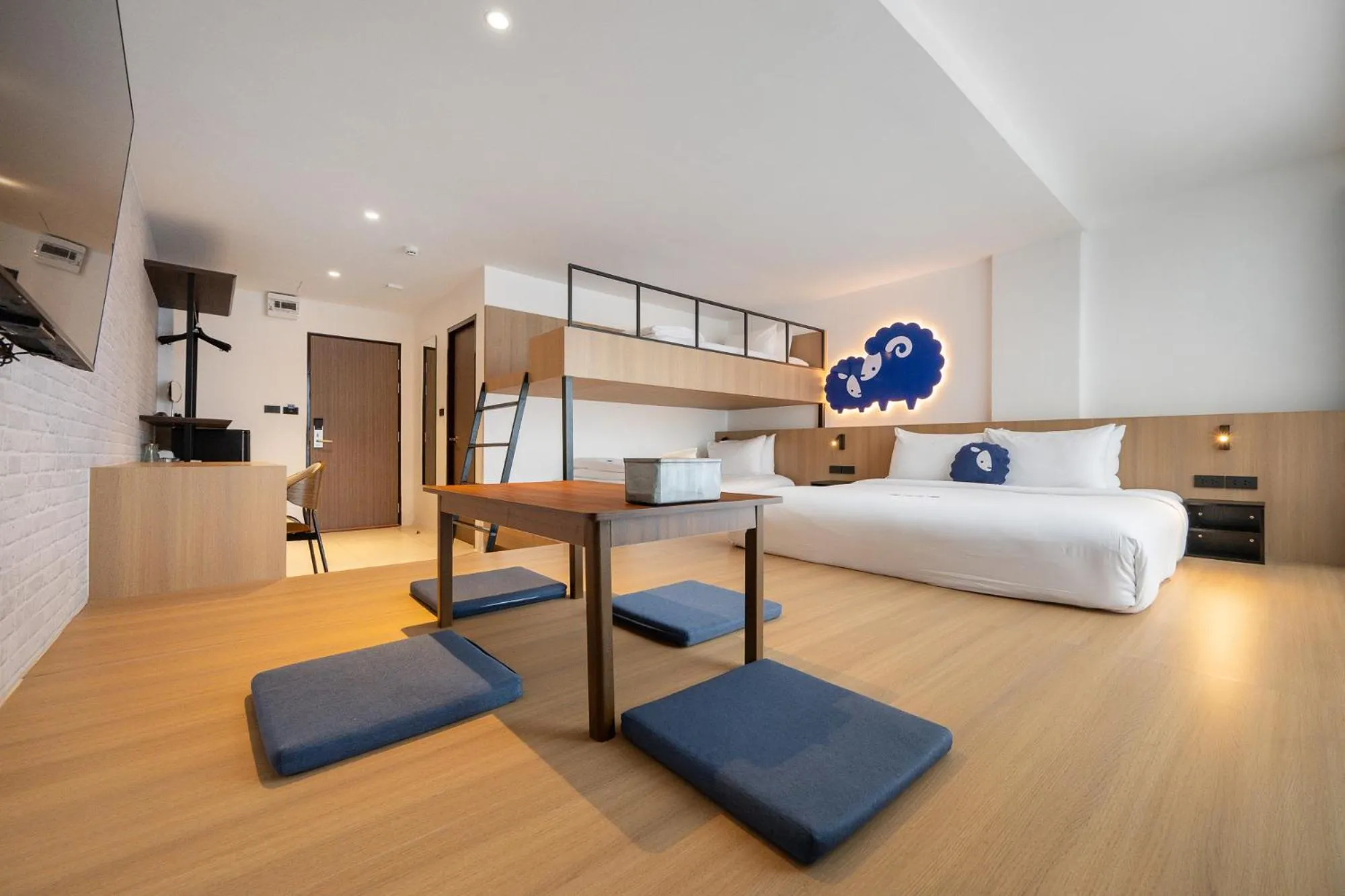 Bed in Kokotel Rayong Beachfront