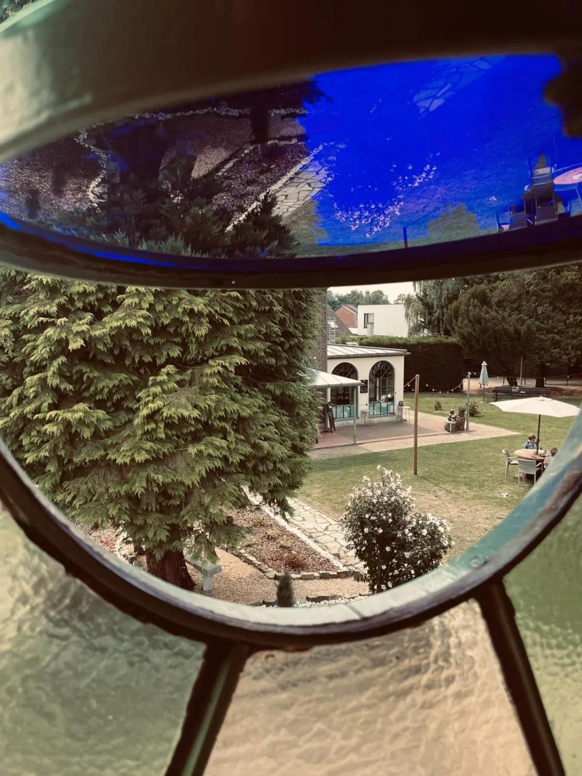 Garden view in Guesthouse 't Goed Leven