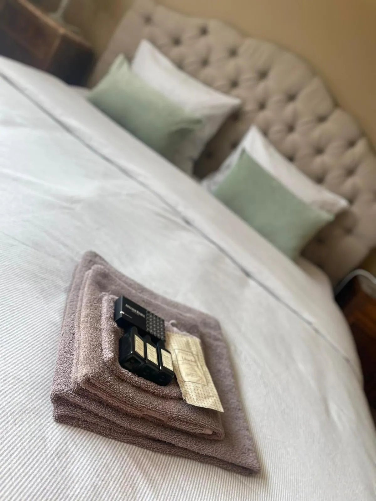 Bed in Guesthouse 't Goed Leven