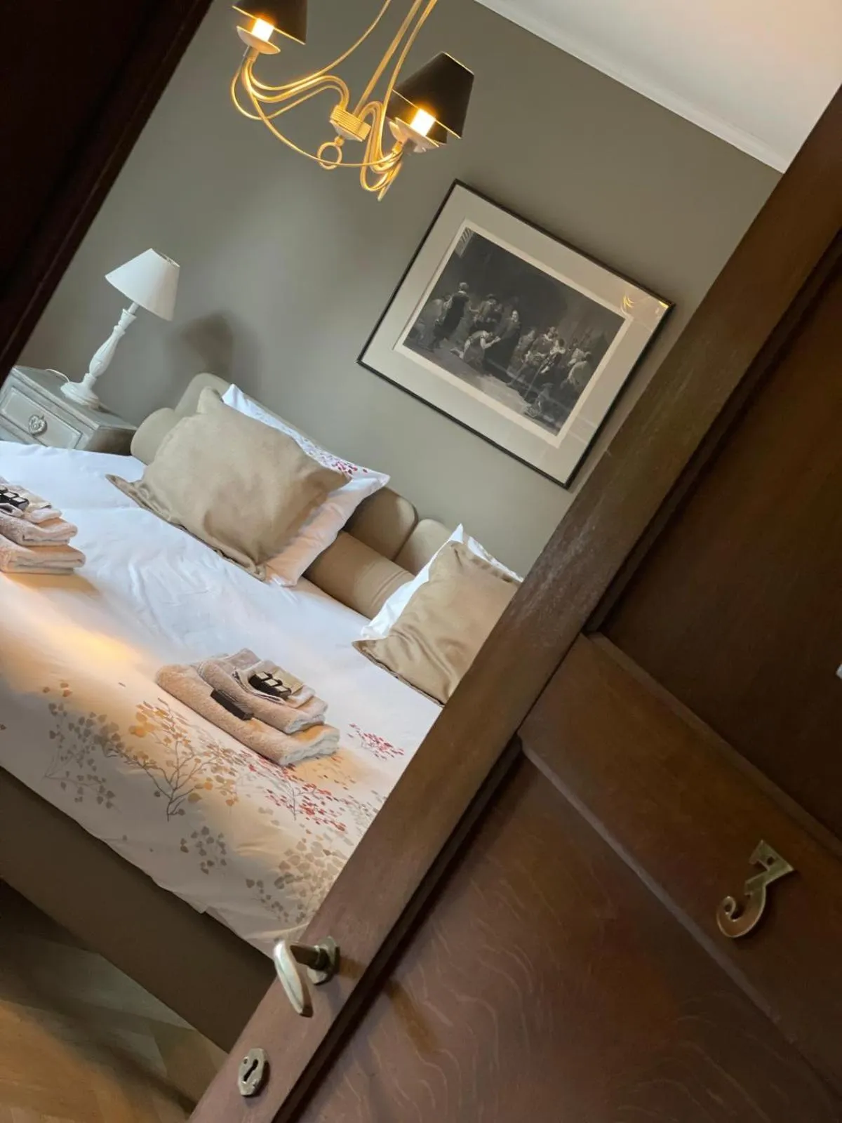 Bed in Guesthouse 't Goed Leven