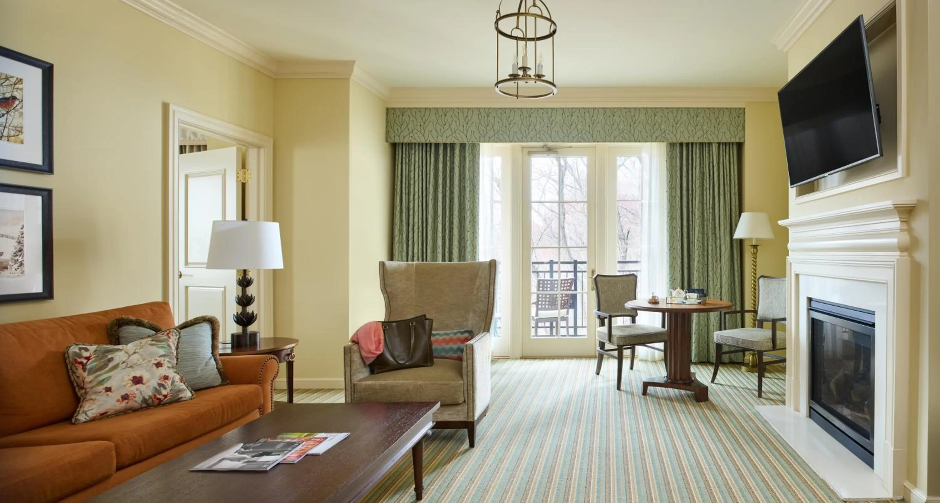 Living room in Salamander Resort and Spa