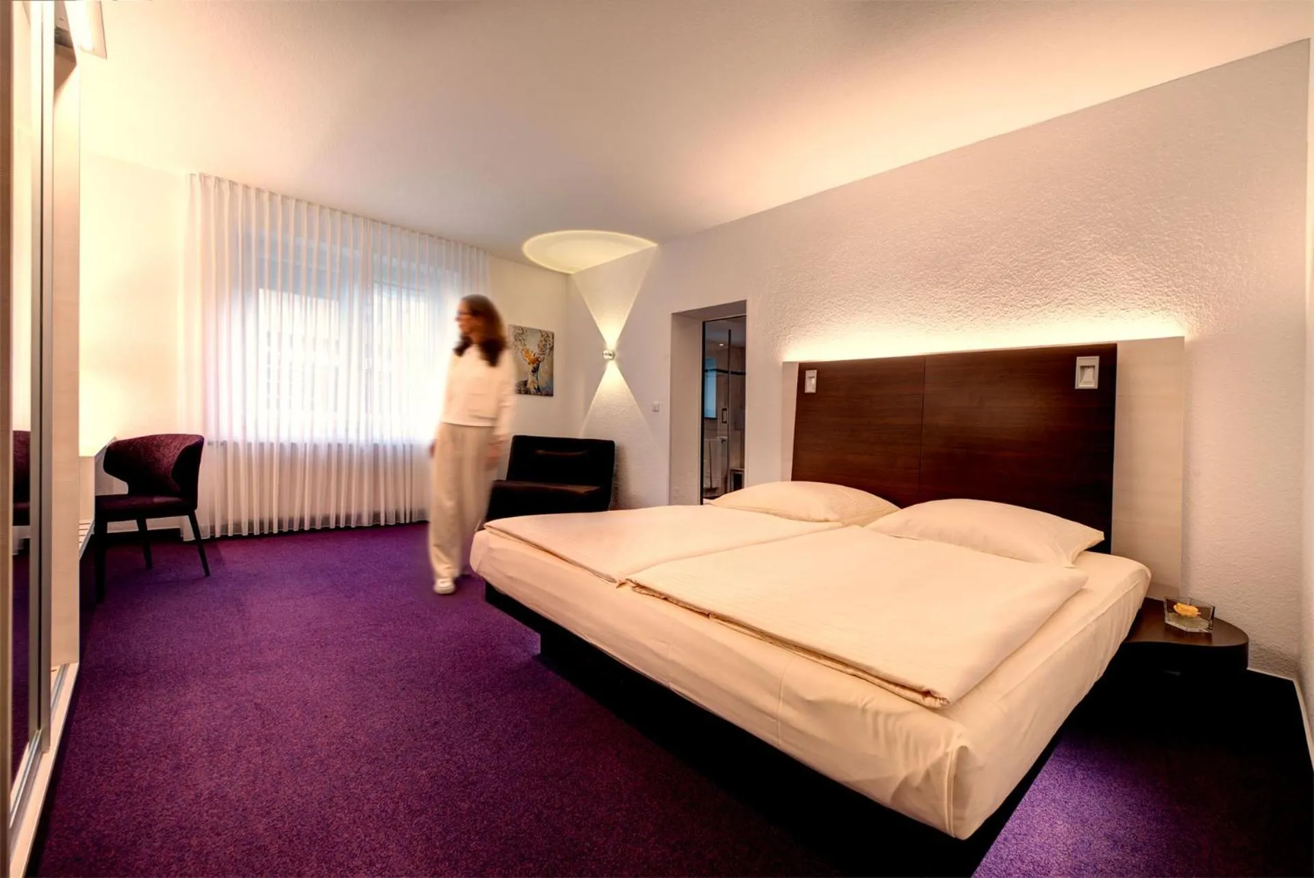 Photo of the whole room, Bed in Hotel-Restaurant Öhlers