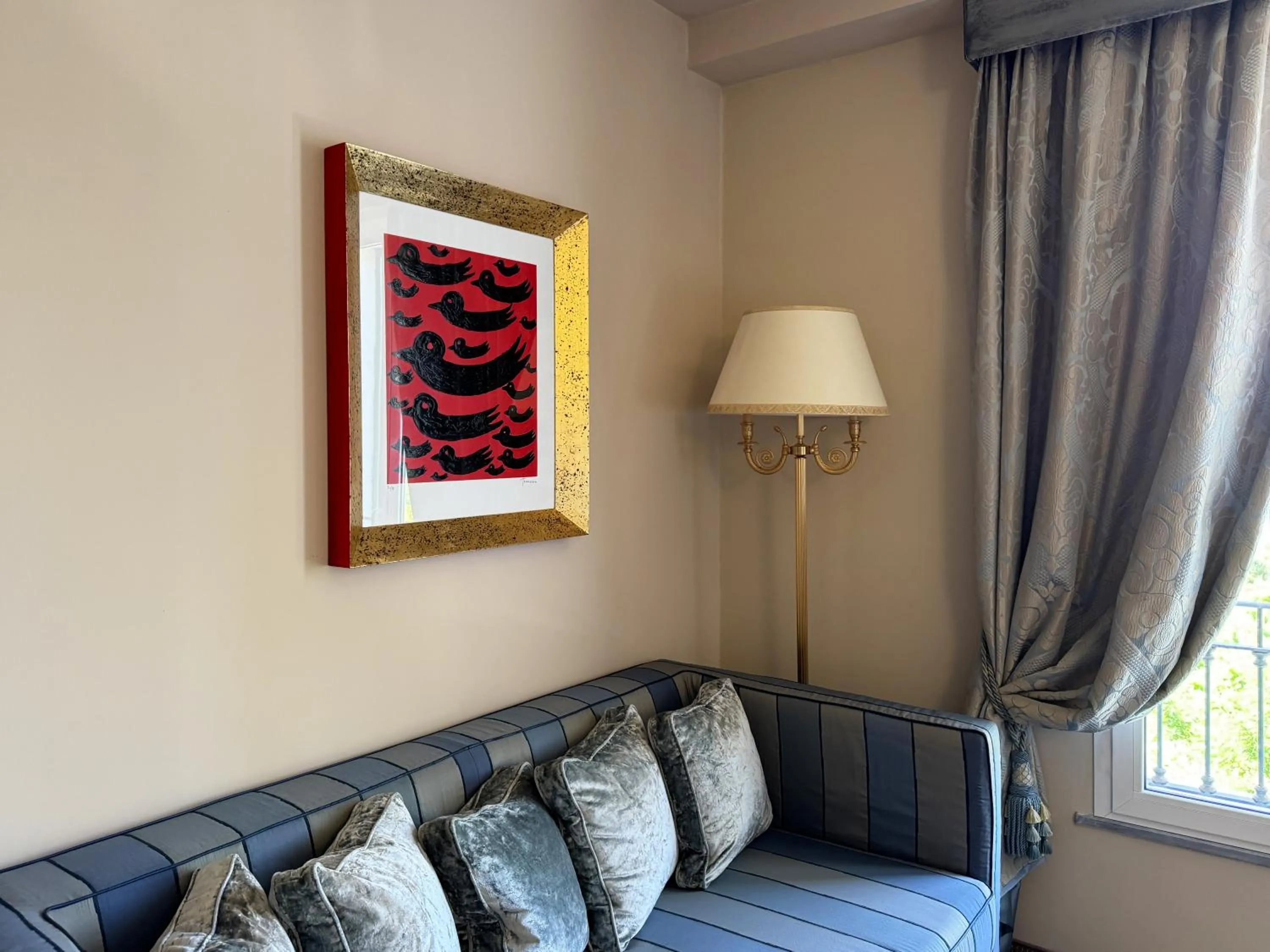 Living room in Sarzana Park Hotel