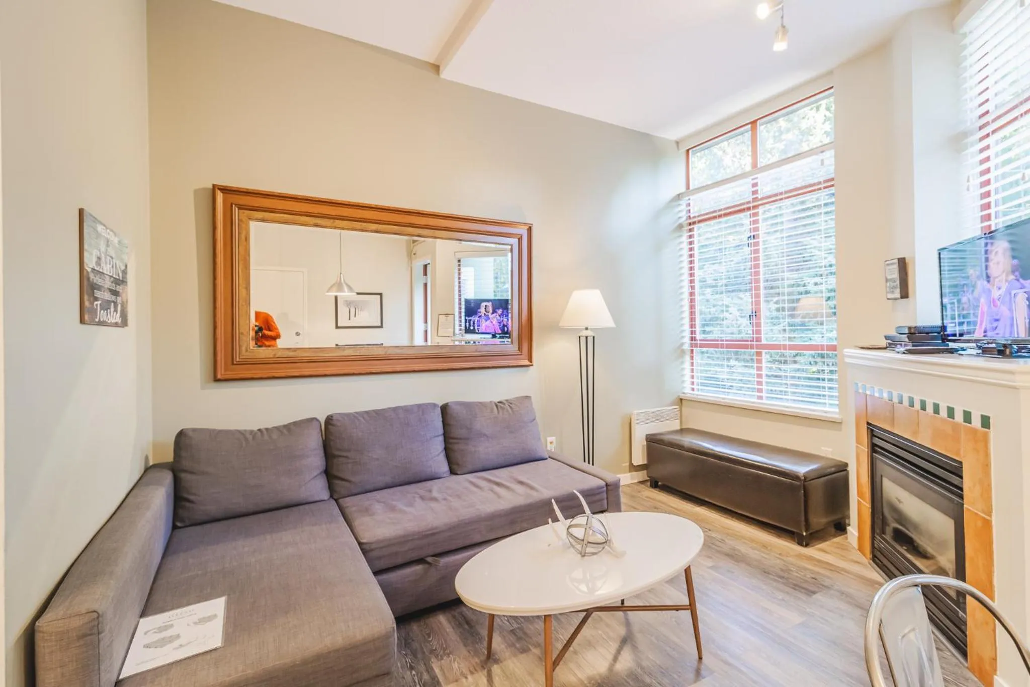 Living room in Alpenglow Lodge by Elevate Vacations