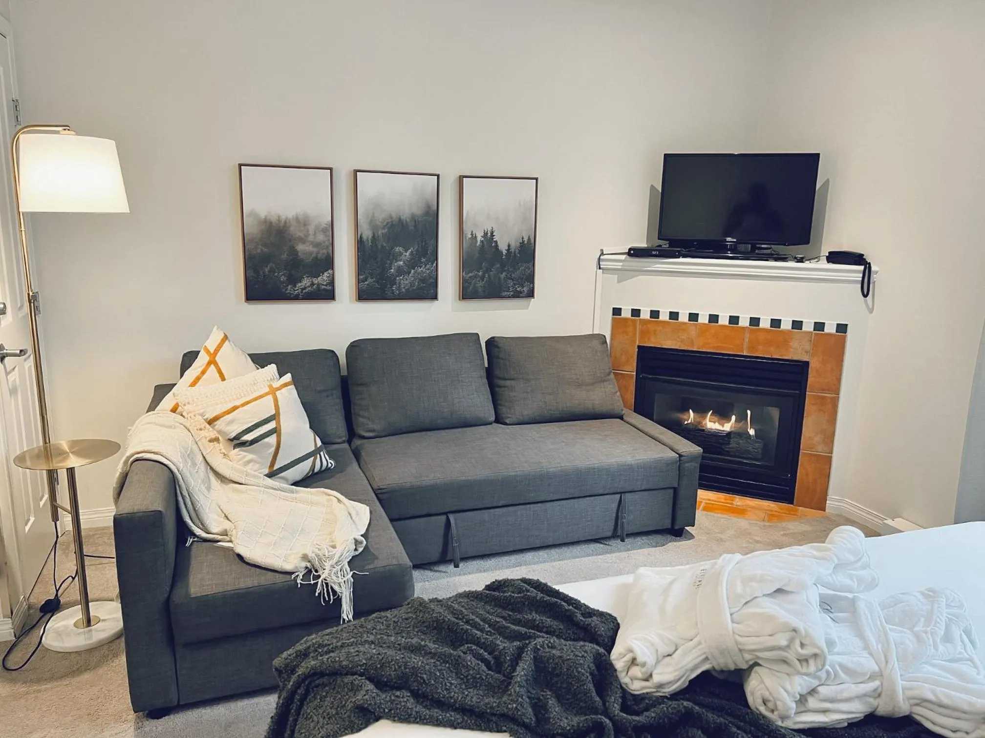 TV and multimedia in Alpenglow Lodge by Elevate Vacations