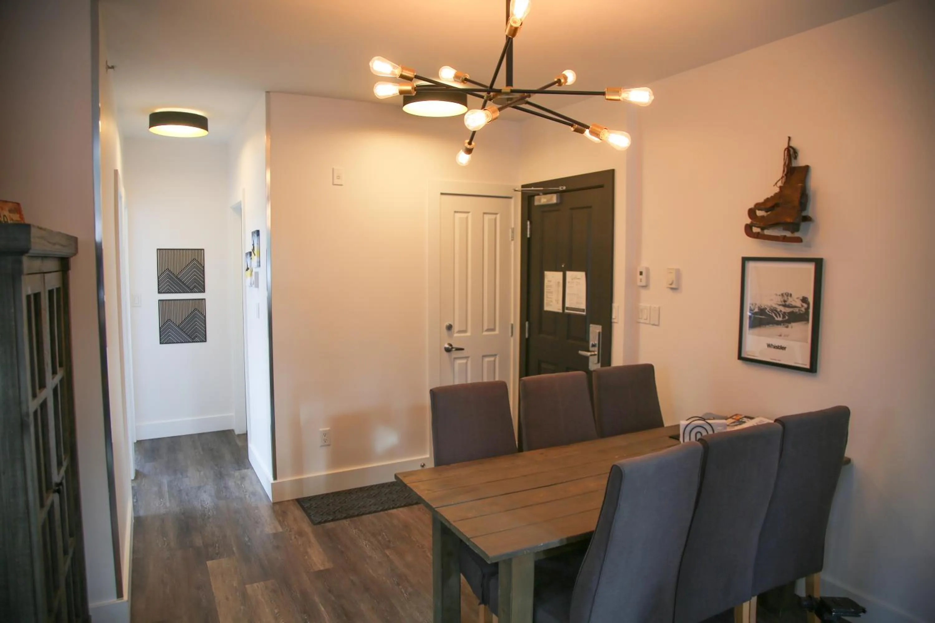 Dining area in Alpenglow Lodge by Elevate Vacations