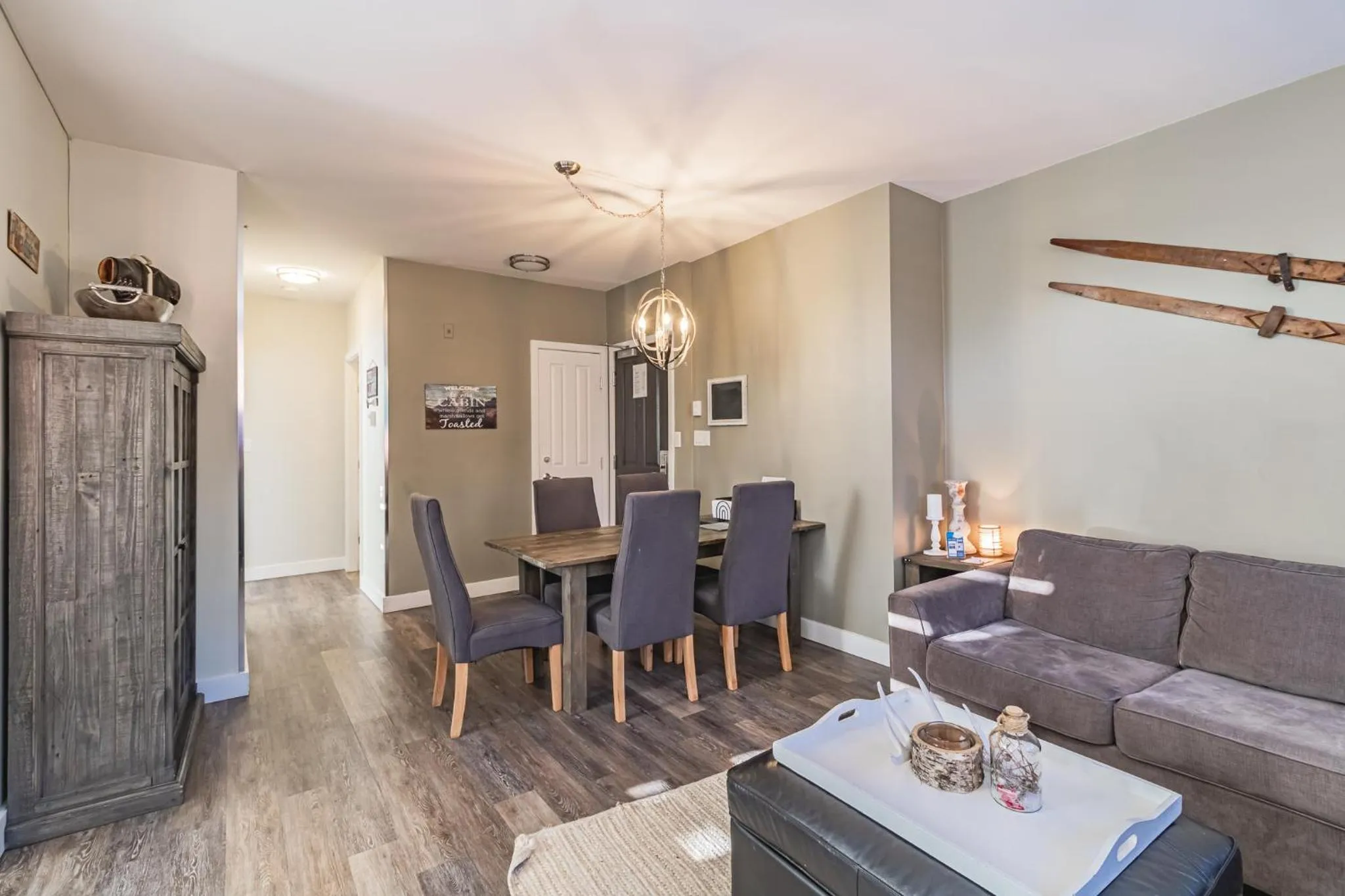 Dining area in Alpenglow Lodge by Elevate Vacations