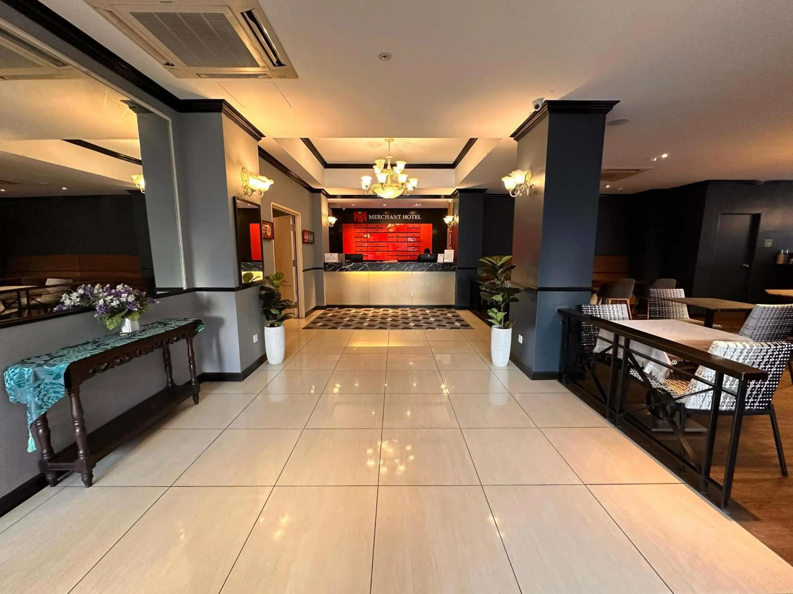 Property building in Merchant Hotel