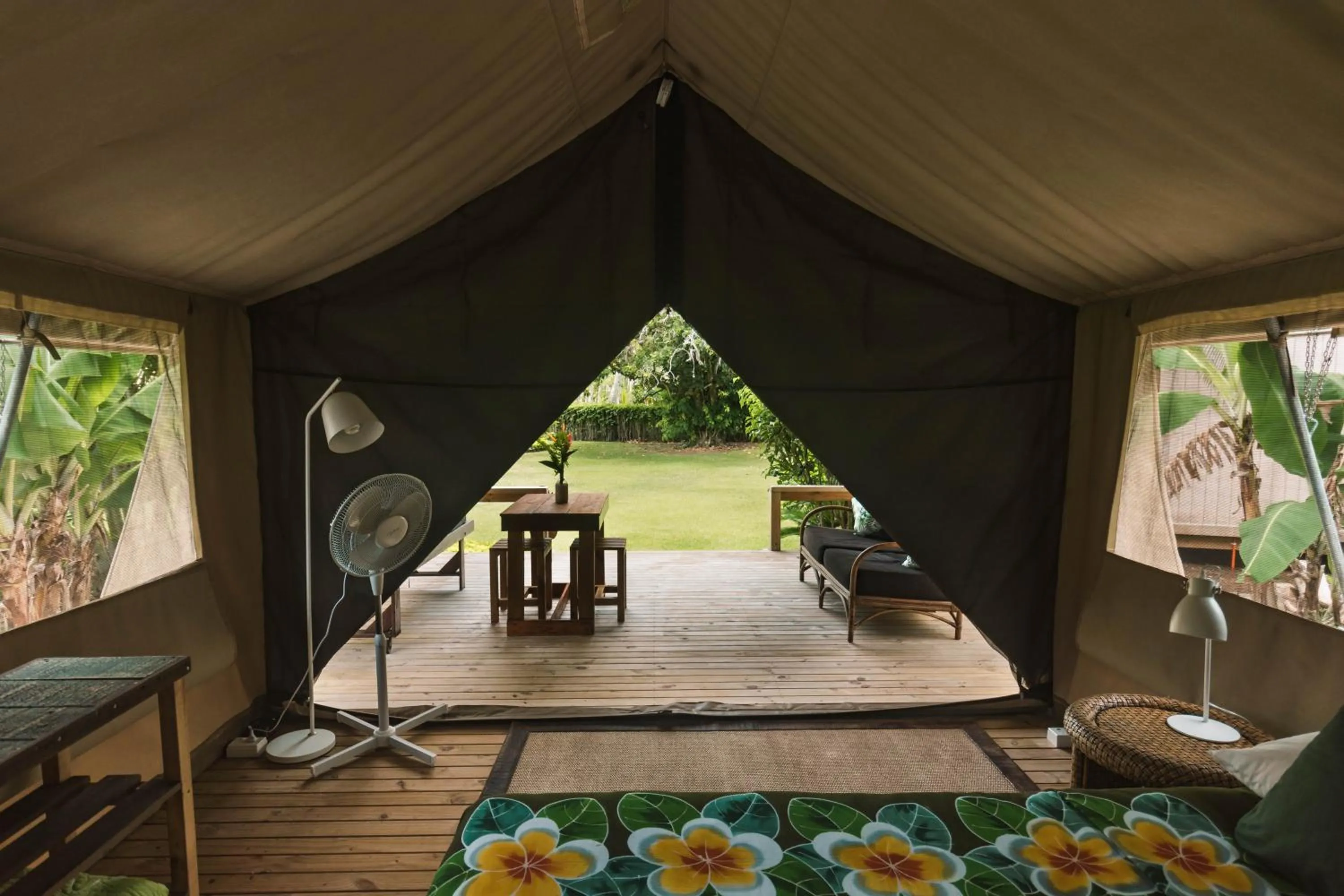 Patio in Ikurangi Eco Retreat