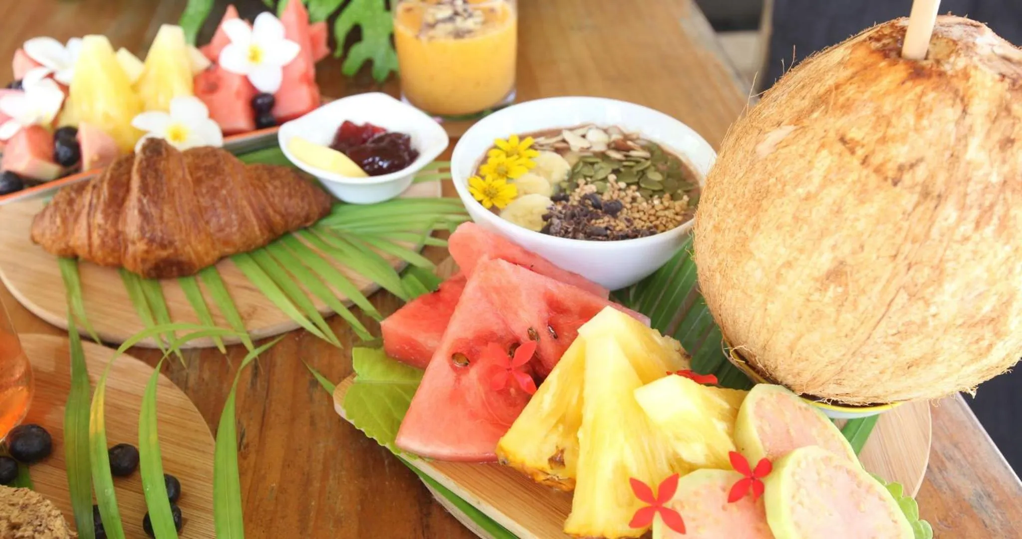 Food close-up in Ikurangi Eco Retreat