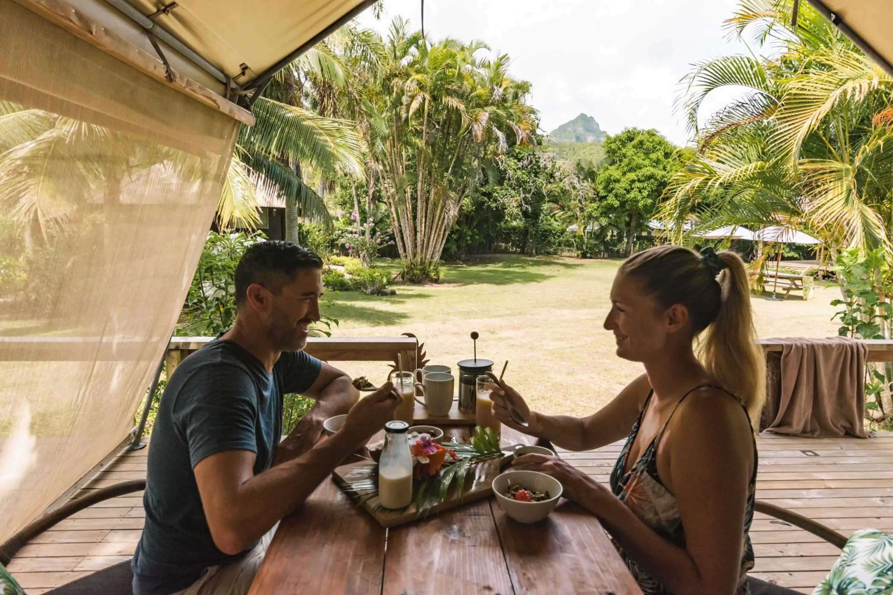 People in Ikurangi Eco Retreat