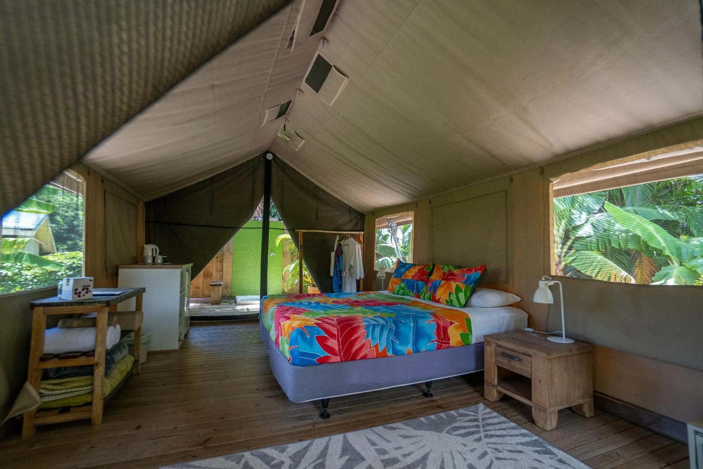 Floor plan in Ikurangi Eco Retreat