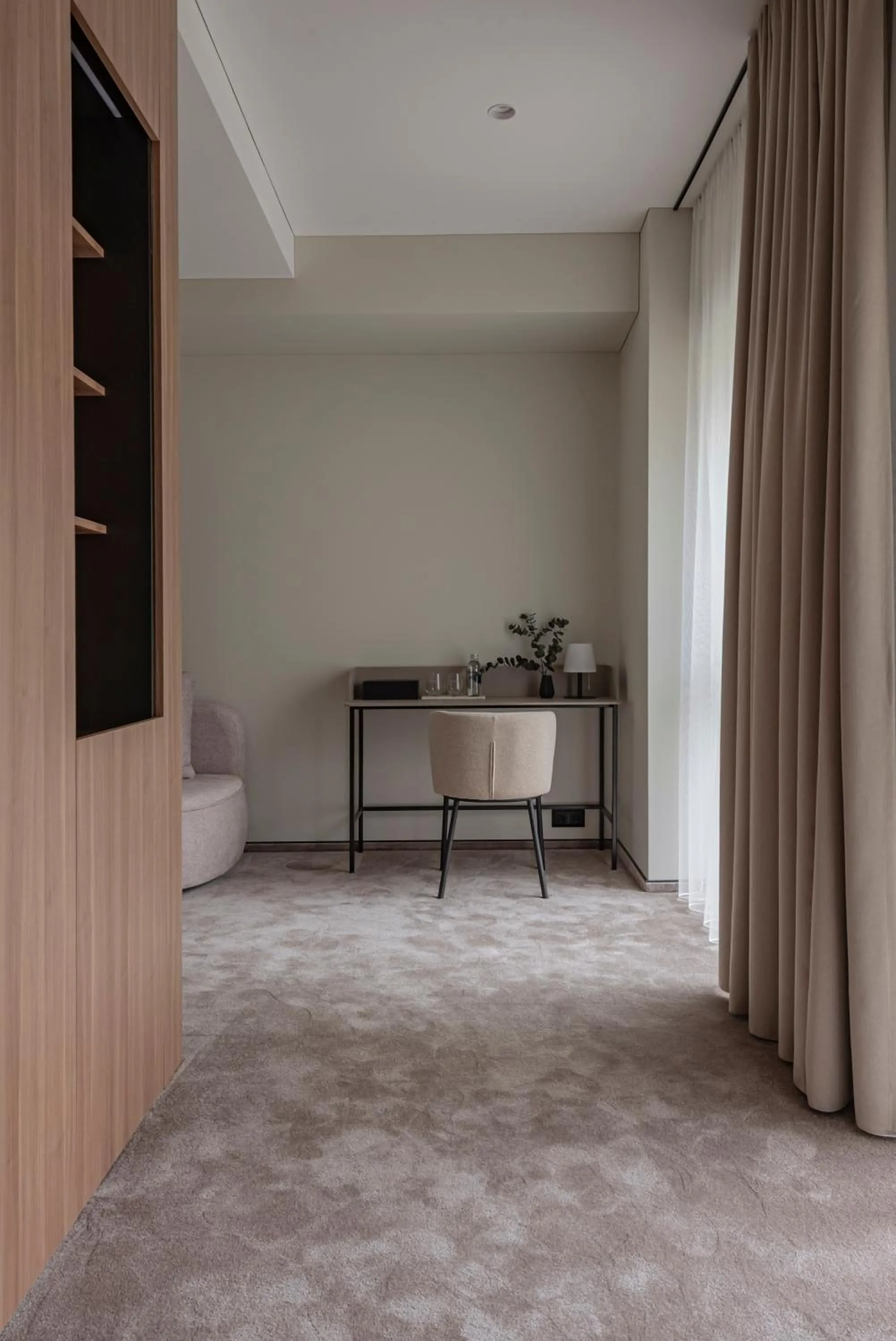 Seating area in LAJOS Hotel