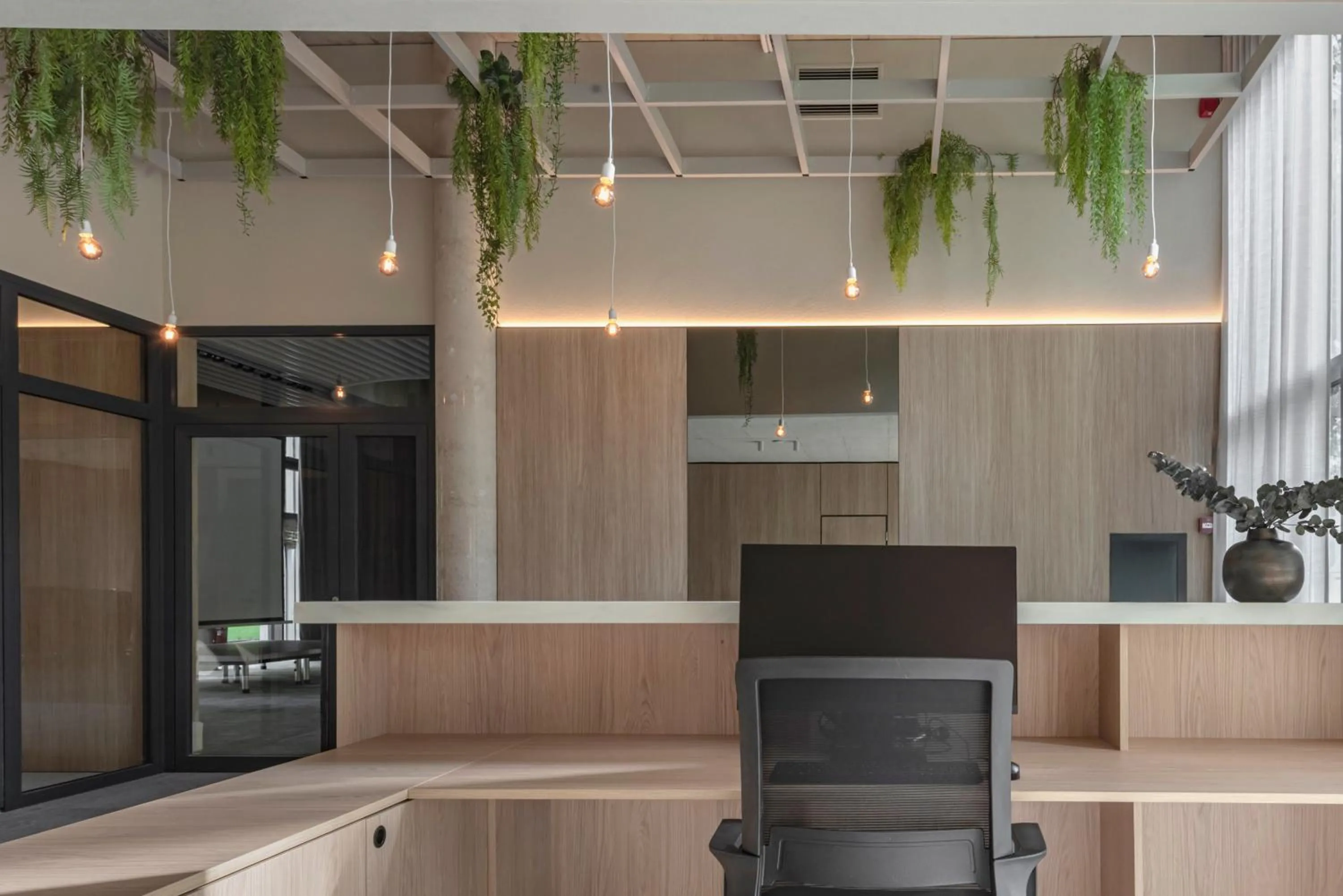 Lobby or reception in LAJOS Hotel