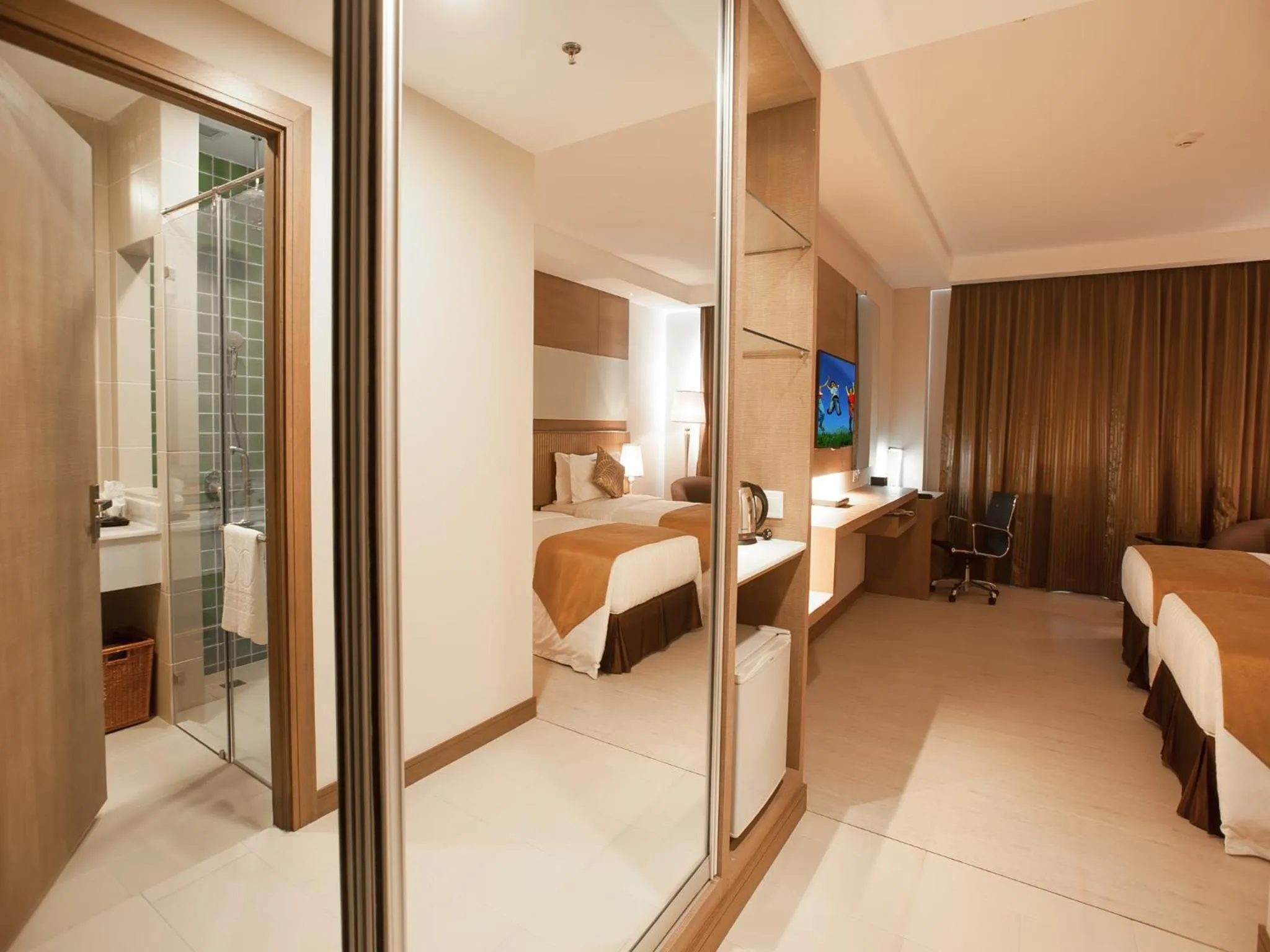 Day, Bed in Garden Sentral Hotel