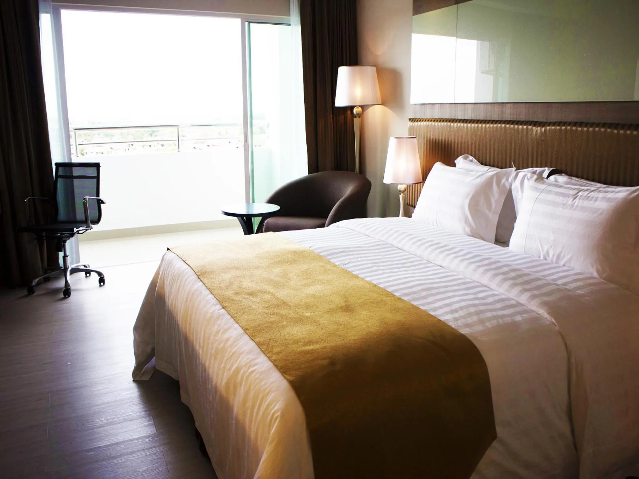 Bed in Garden Sentral Hotel