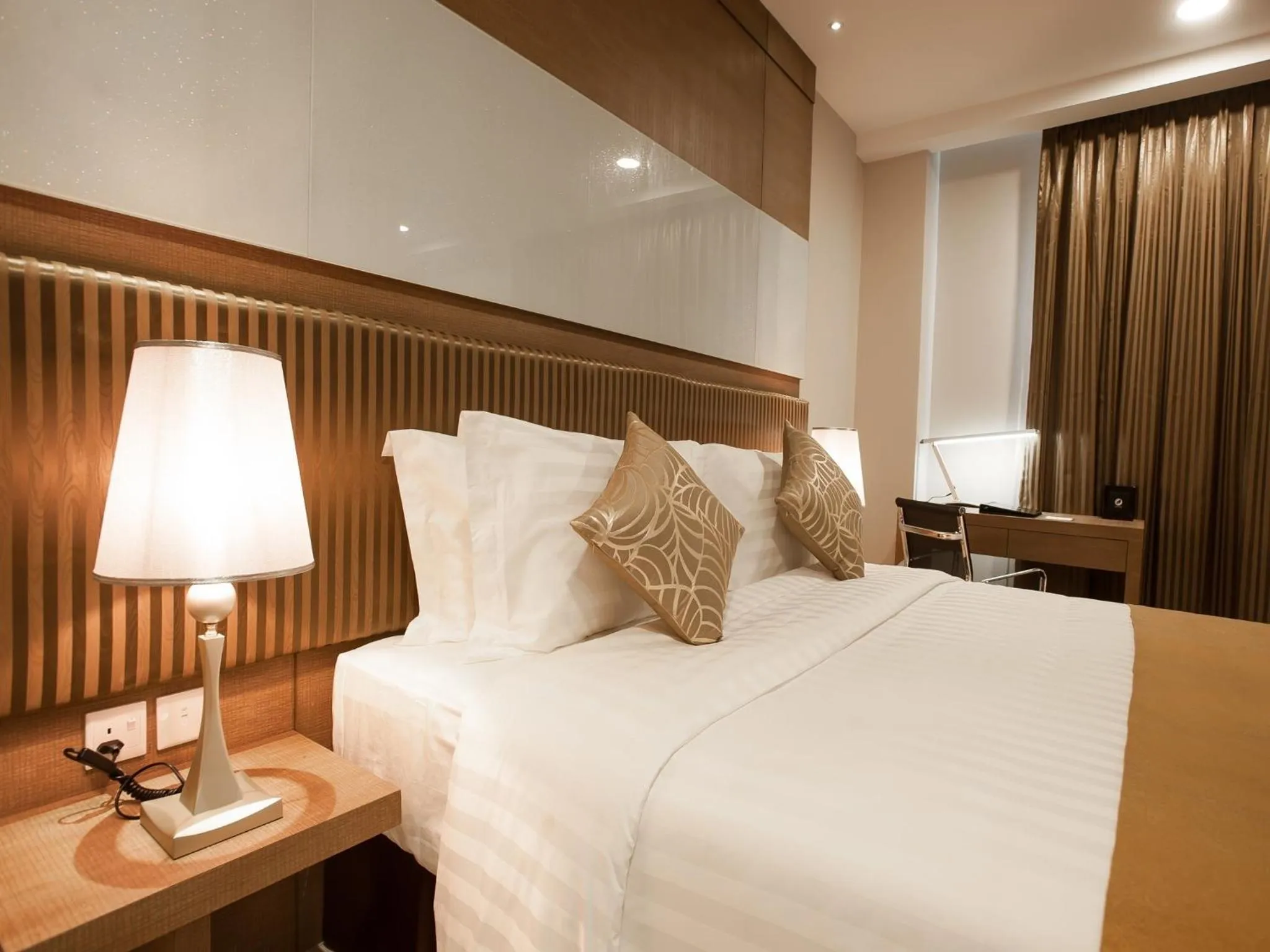 Bed in Garden Sentral Hotel