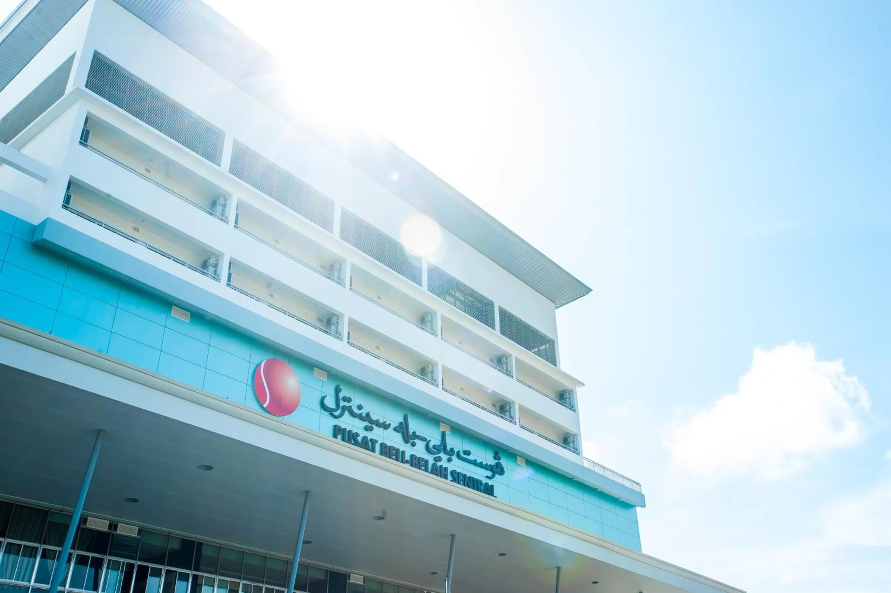 Property building in Garden Sentral Hotel