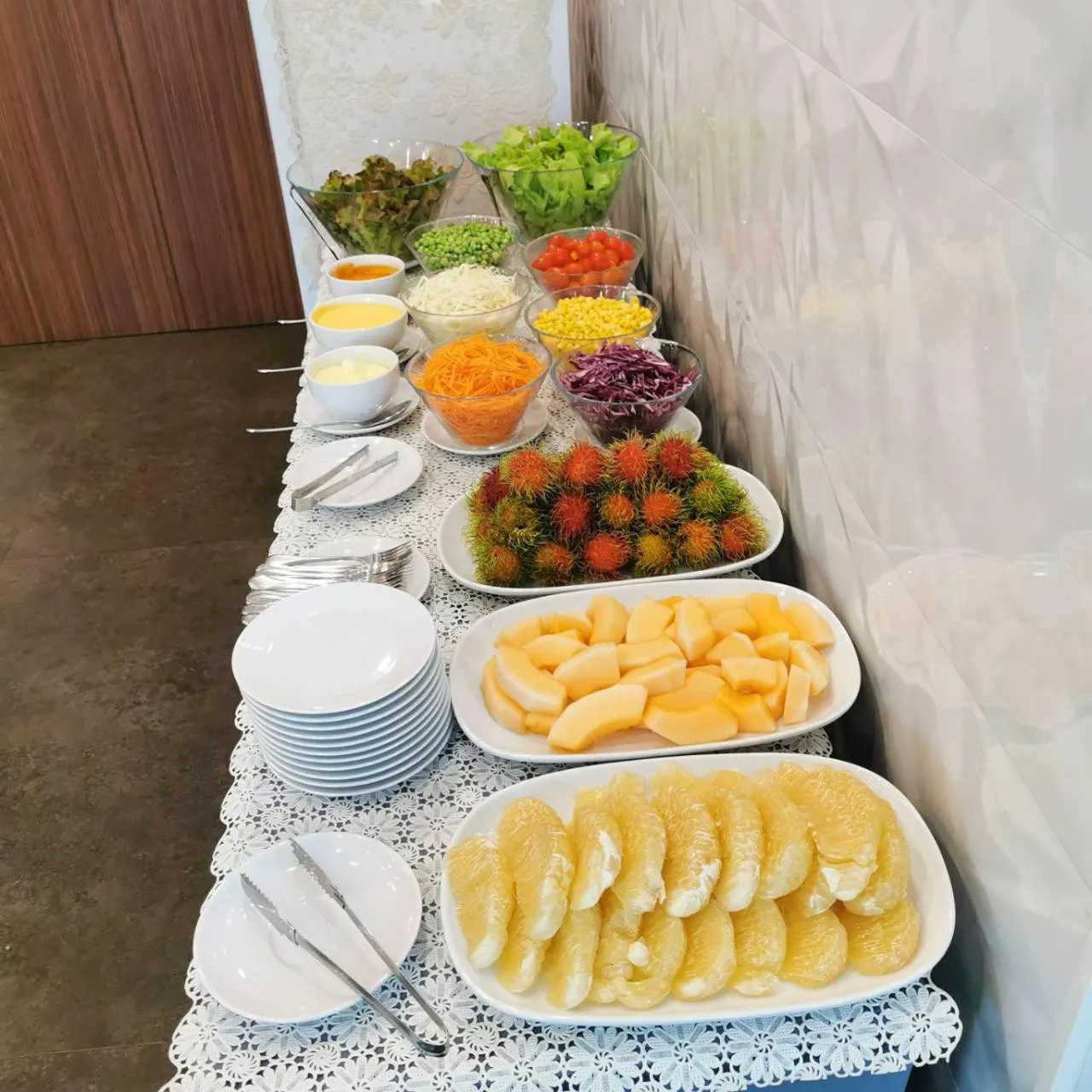 Food in Coco View Hotel