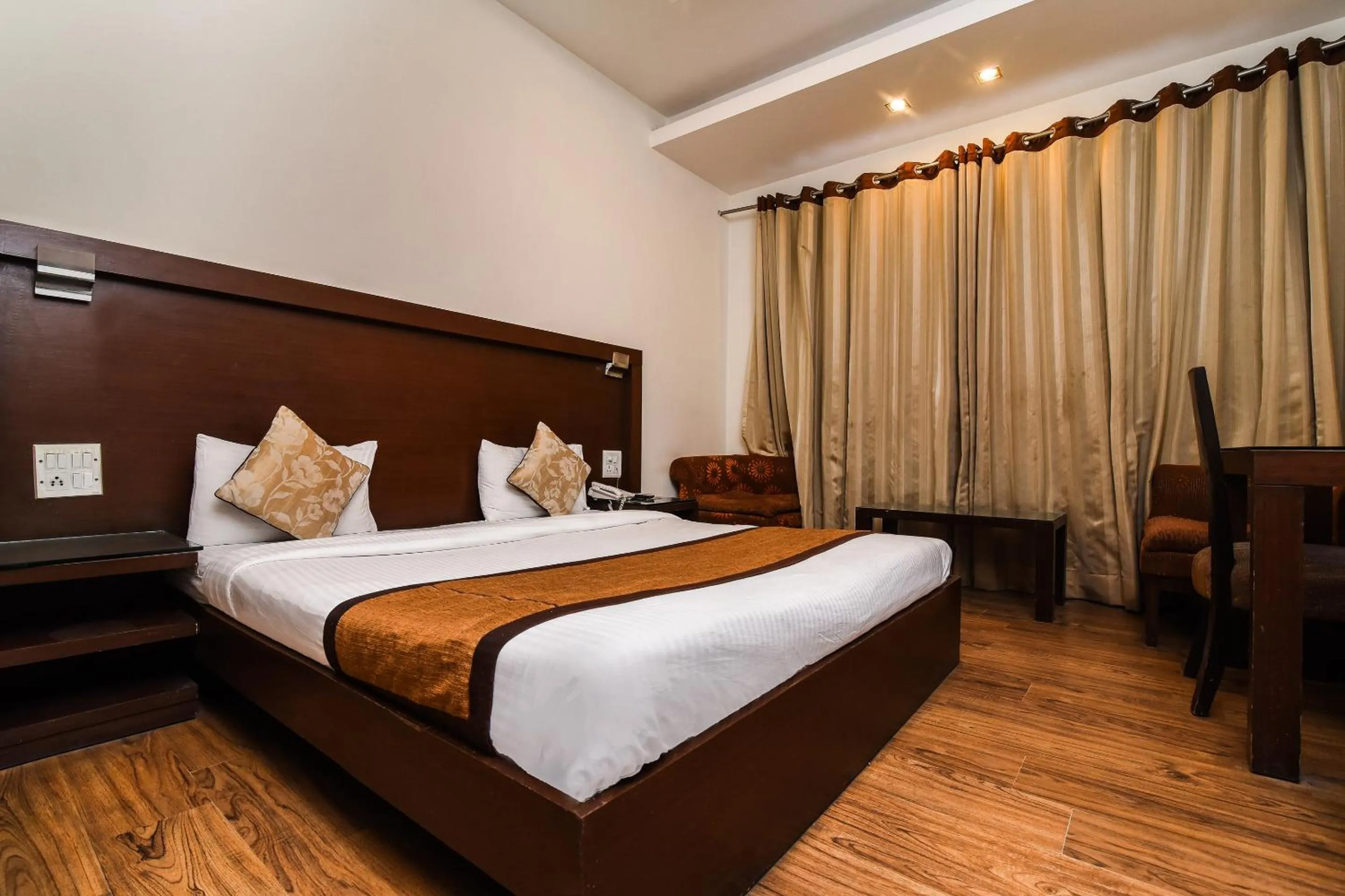 Bedroom, Bed in Hotel Haris MG Road Gurugram