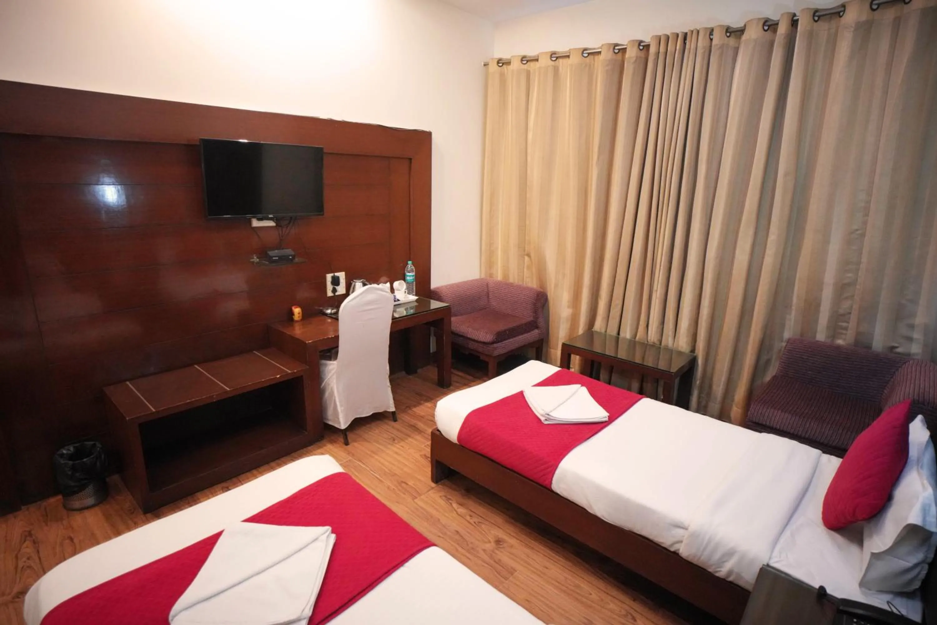 Bedroom, Bed in Hotel Haris MG Road Gurugram