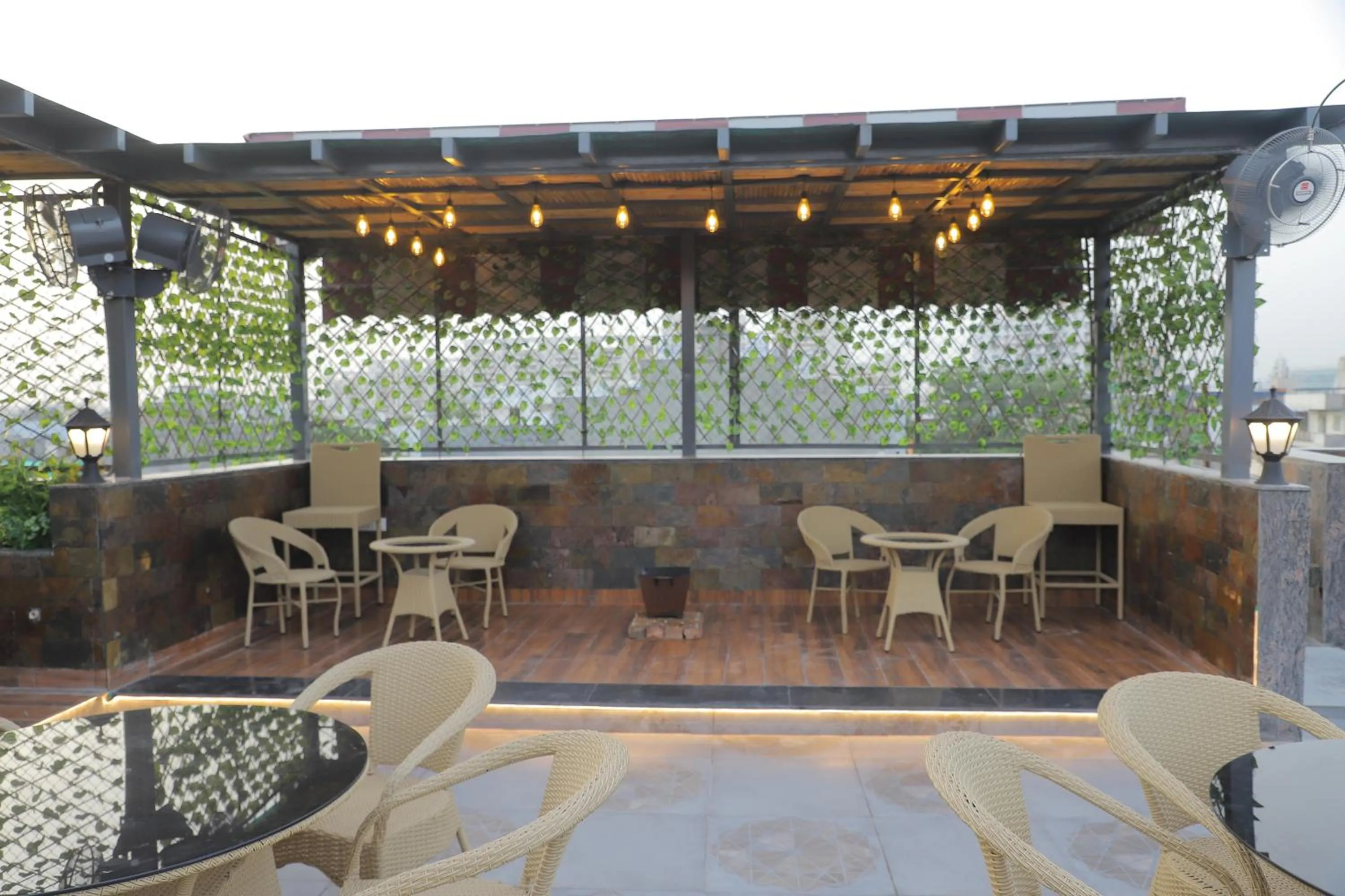 Balcony/Terrace in Hotel Haris MG Road Gurugram