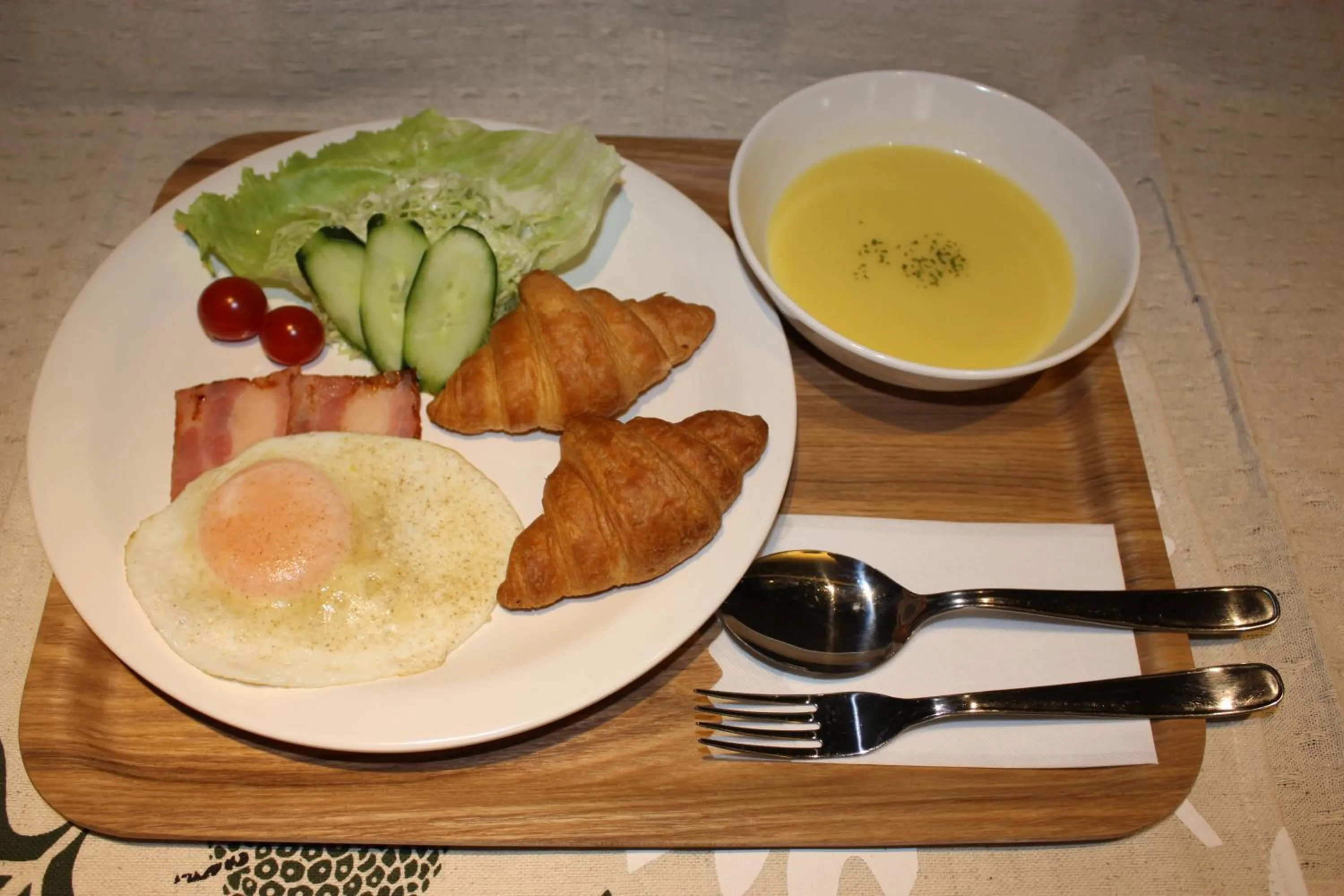 Restaurant/places to eat in Hotel Free Style Okayama