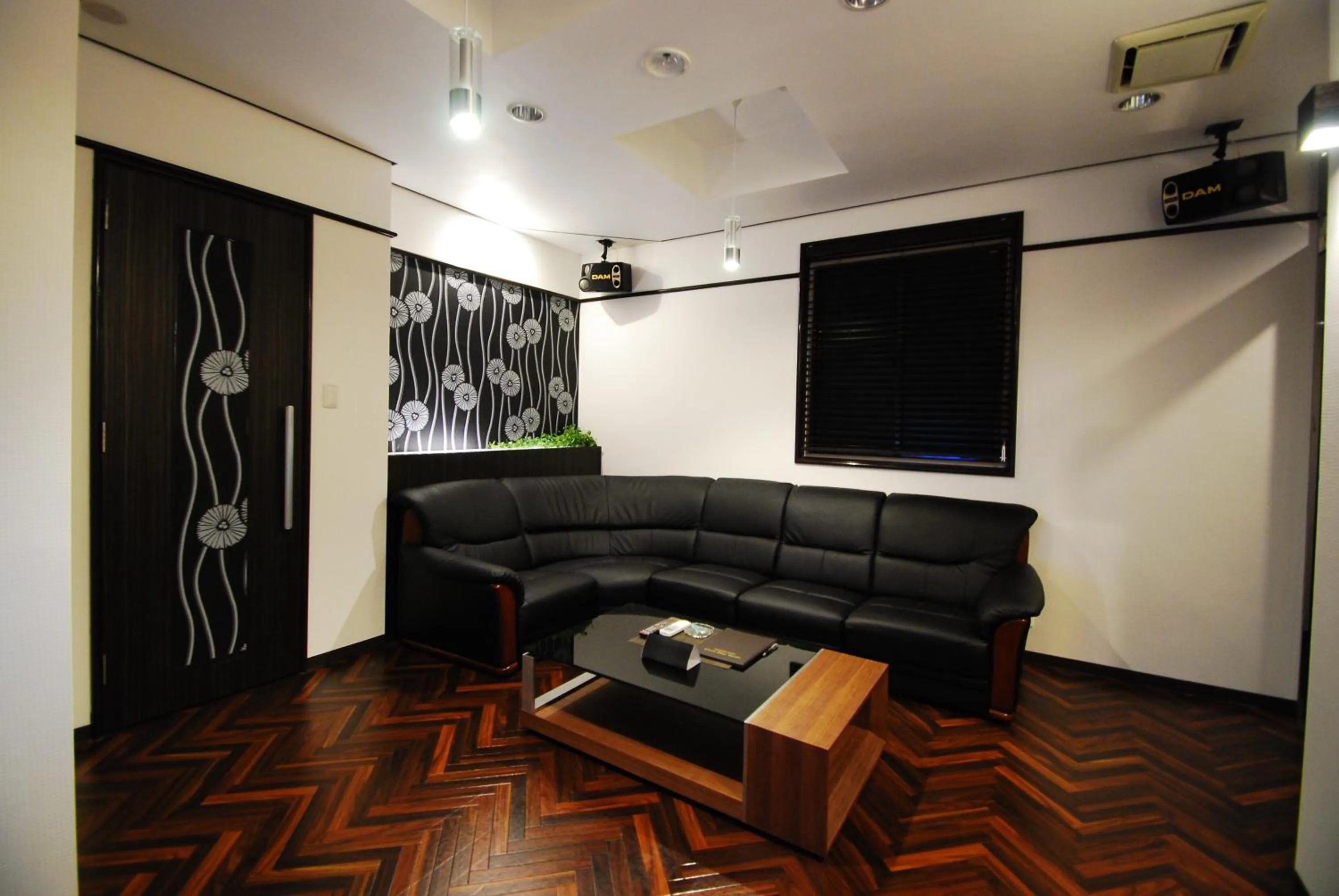 Seating area in Hotel Free Style Okayama