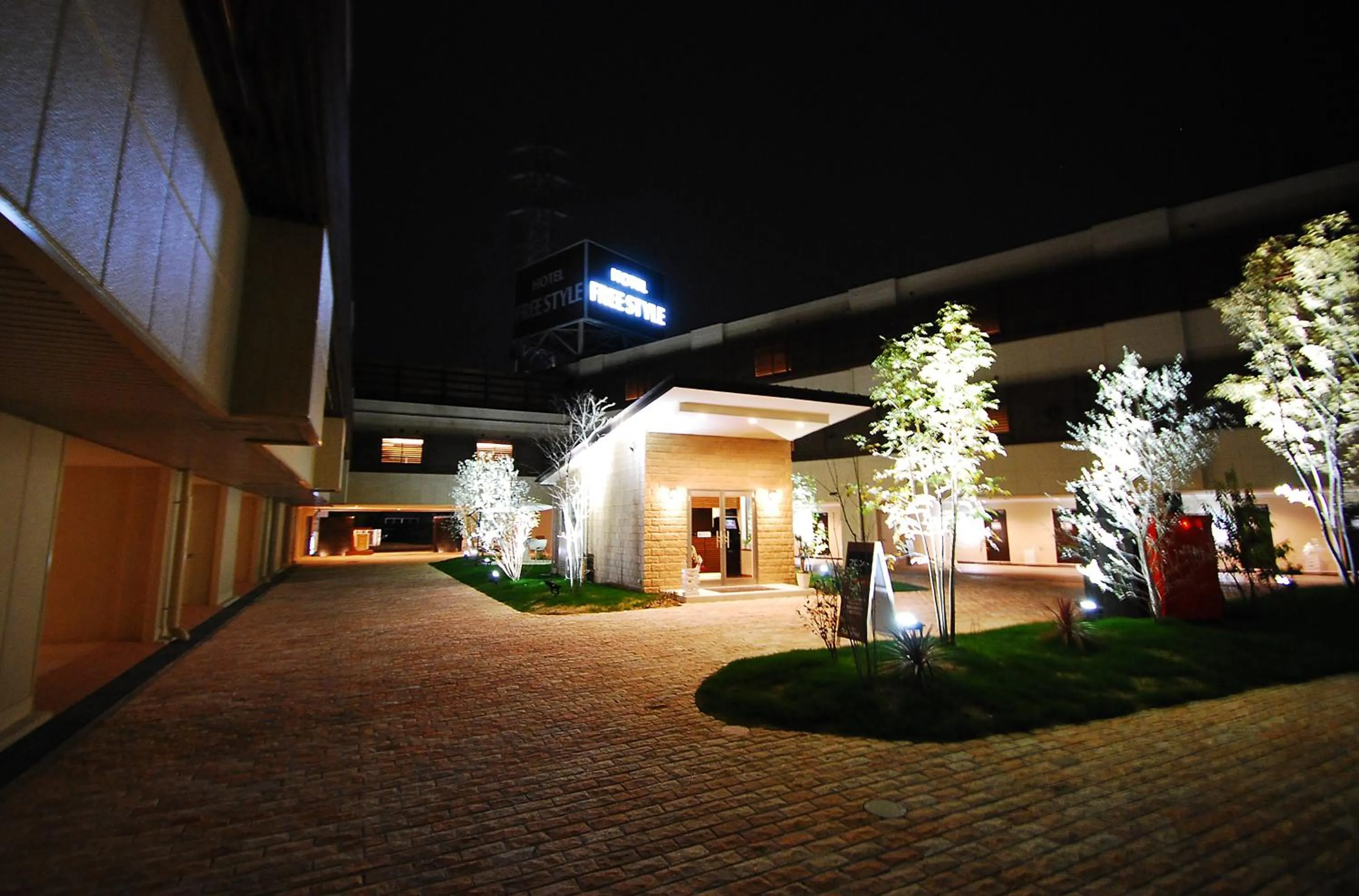 Facade/entrance in Hotel Free Style Okayama