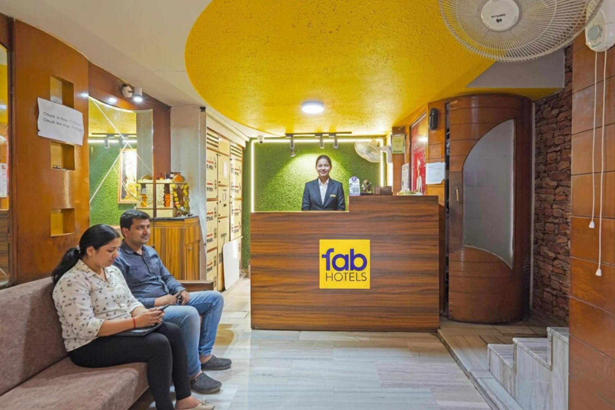 Lobby or reception in FabHotel Bridge