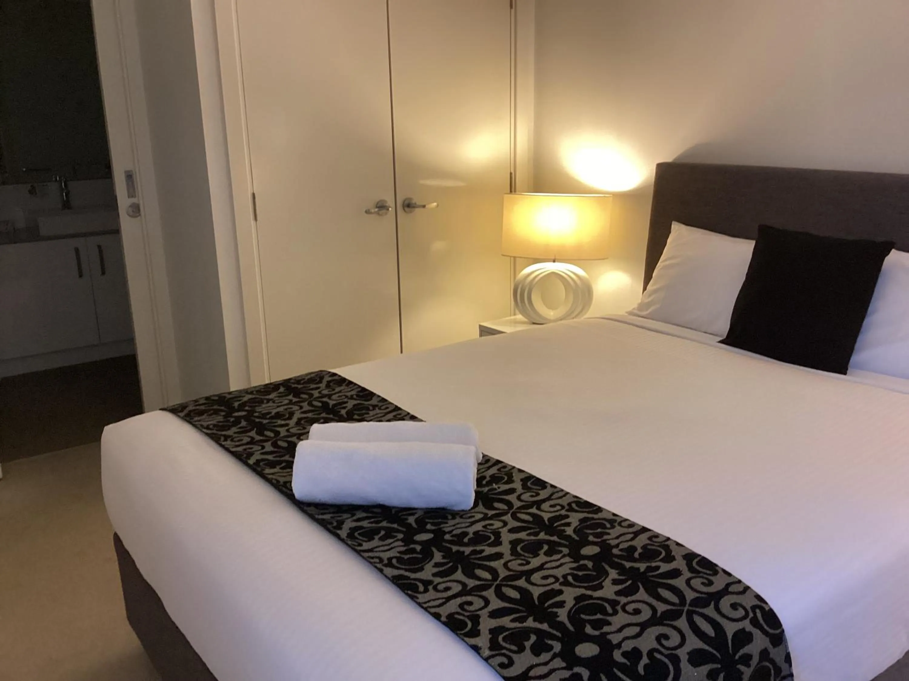 Internal: Not applicable to any particular room, Bed in Bunbury Seaview Apartments