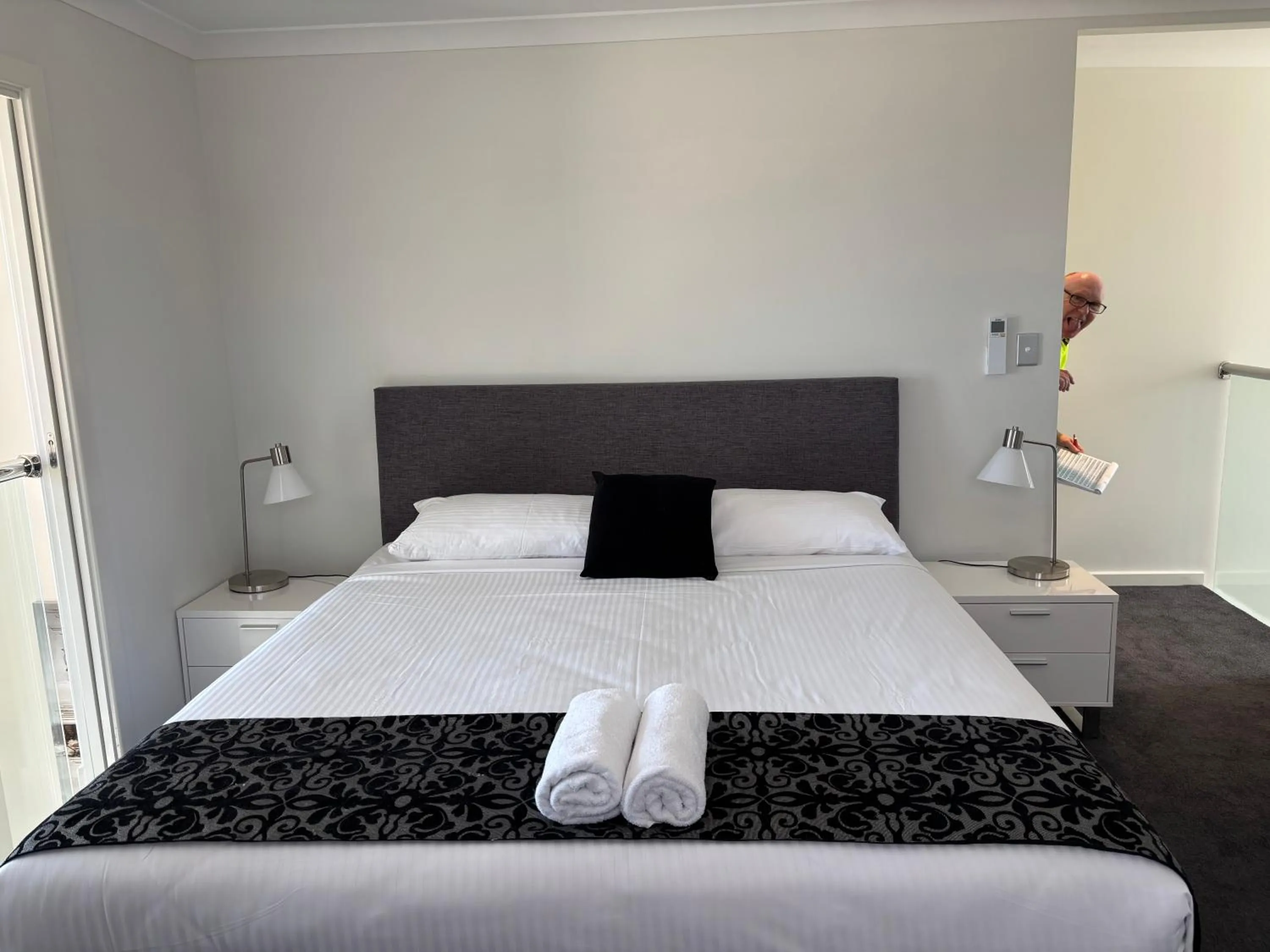 Internal: Not applicable to any particular room, Bed in Bunbury Seaview Apartments