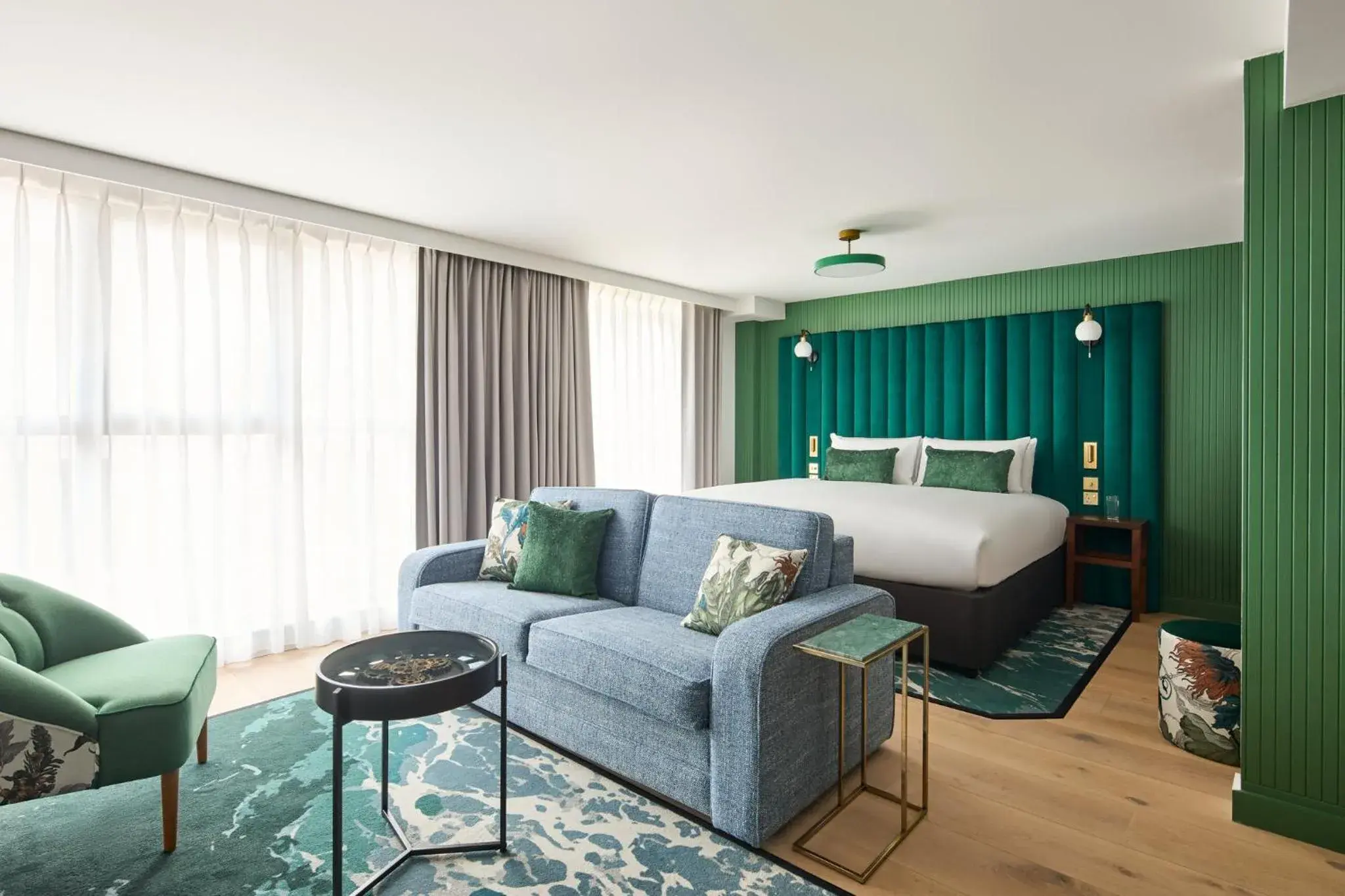 King Suite with Sofa Bed in Hotel Indigo London Clerkenwell by IHG King Suite with Sofa Bed in Hotel Indigo London Clerkenwell by IHG