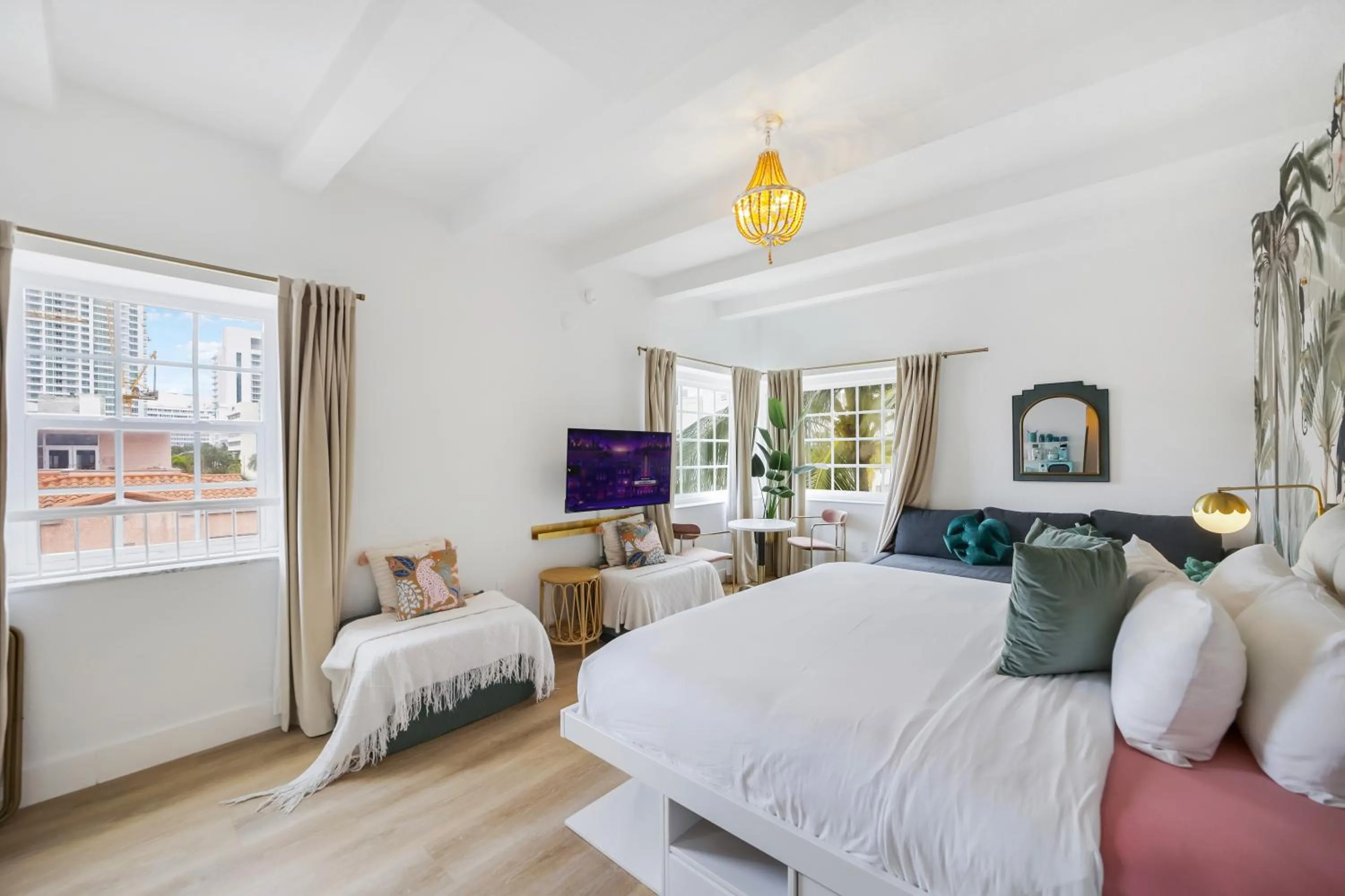 Bedroom, Bed in Le Particulier Miami