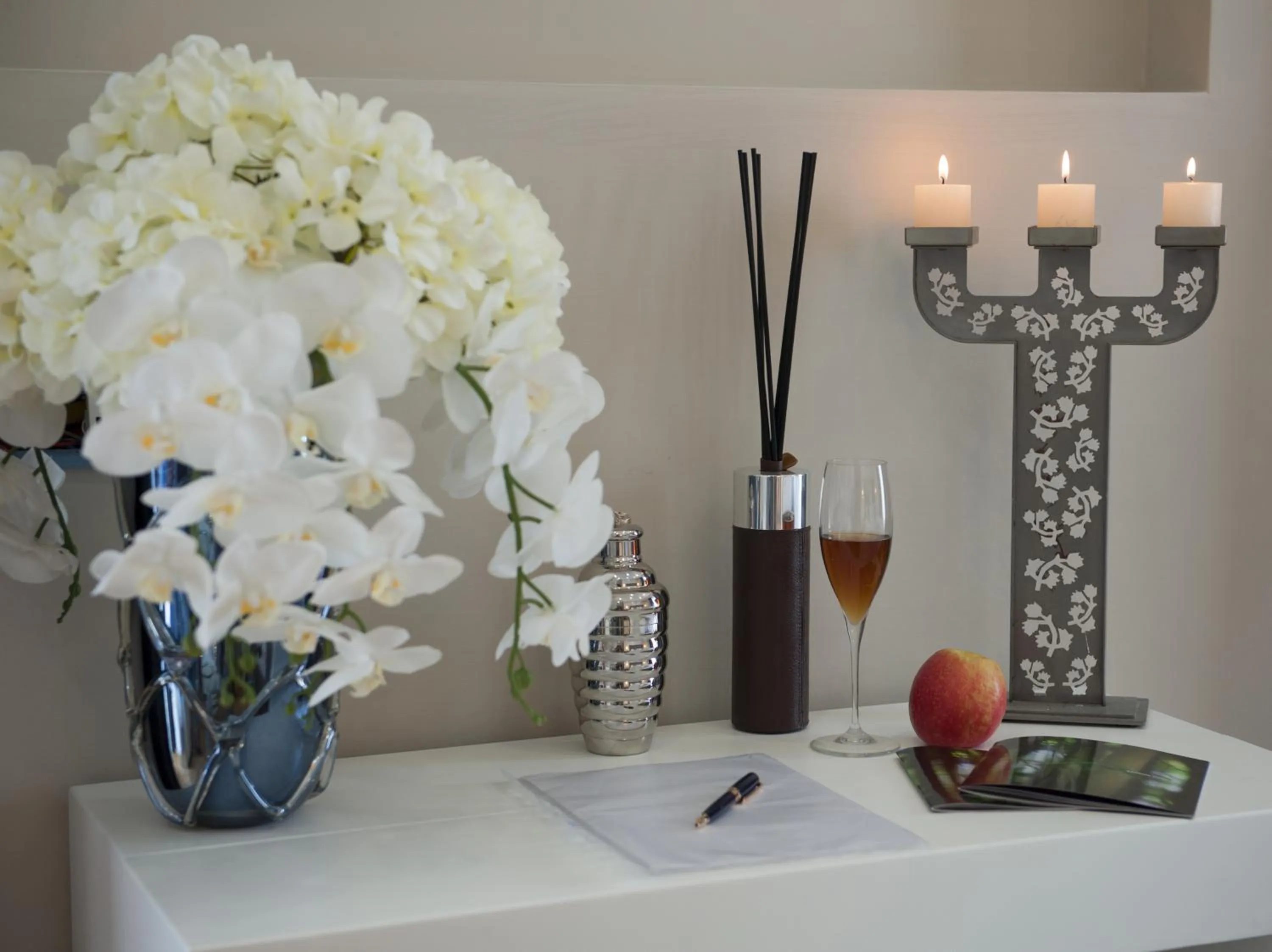 Decorative detail in Terrazza Marco Antonio Luxury Suite