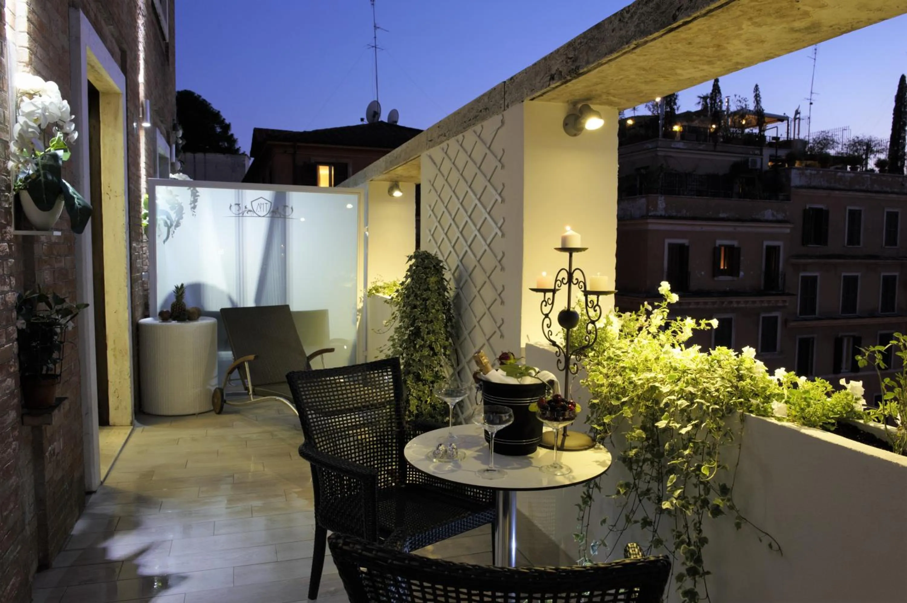 Patio in Terrazza Marco Antonio Luxury Suite