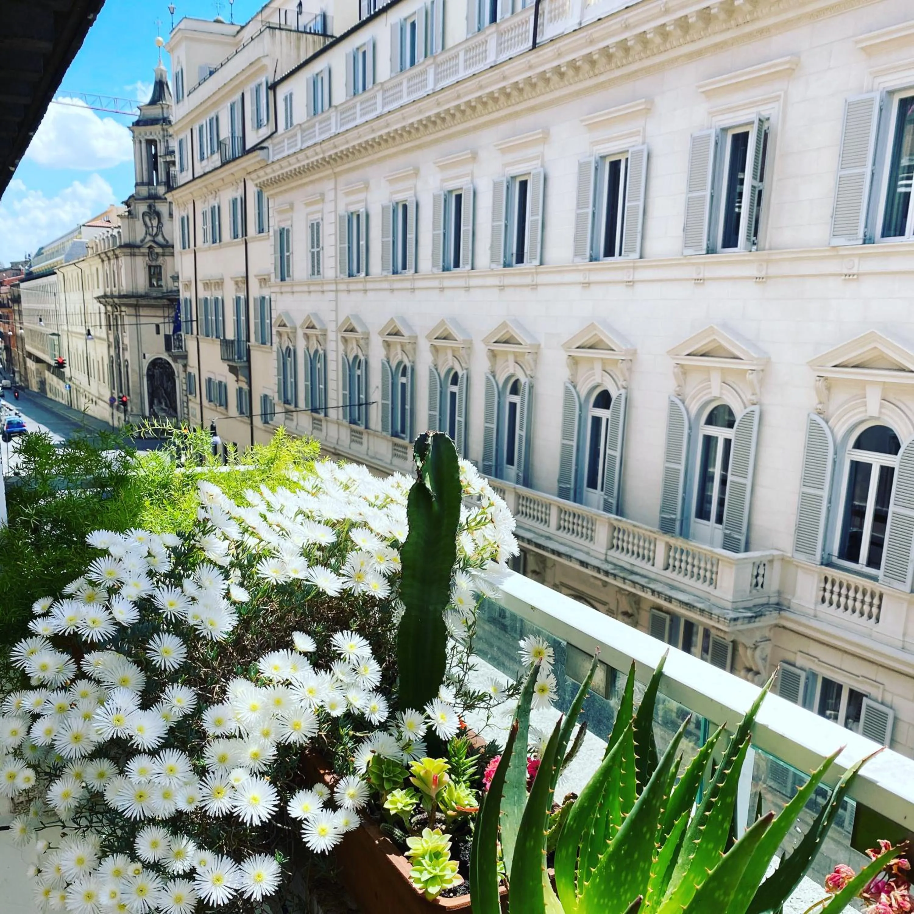 City view in Terrazza Marco Antonio Luxury Suite